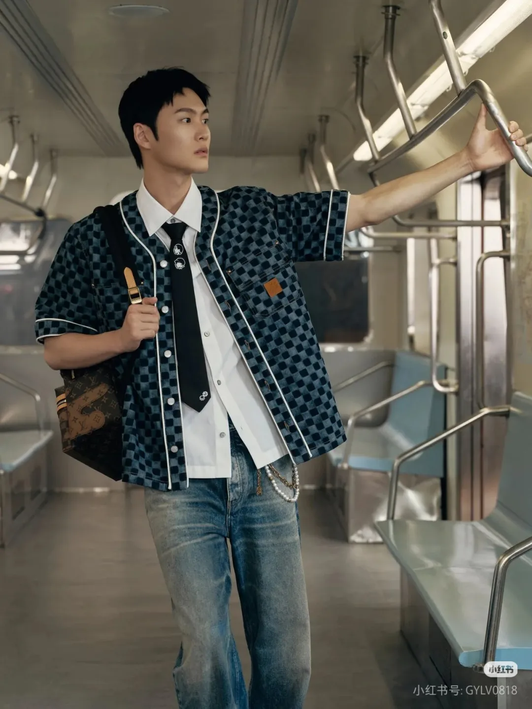 Рубашки Мужские Louis Vuitton 8973465