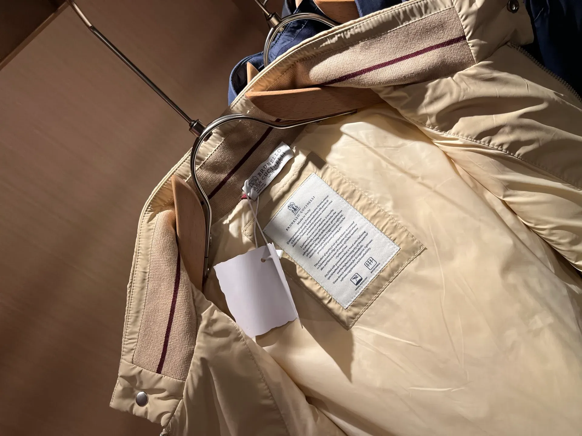 Куртки И Пуховики Мужские Brunello Cucinelli 1082311