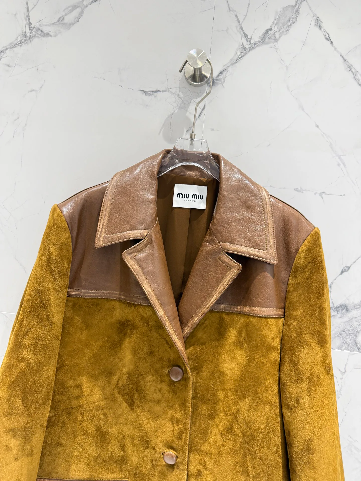Кожаные Куртки И Дублёнки Женские Miu Miu 12956985