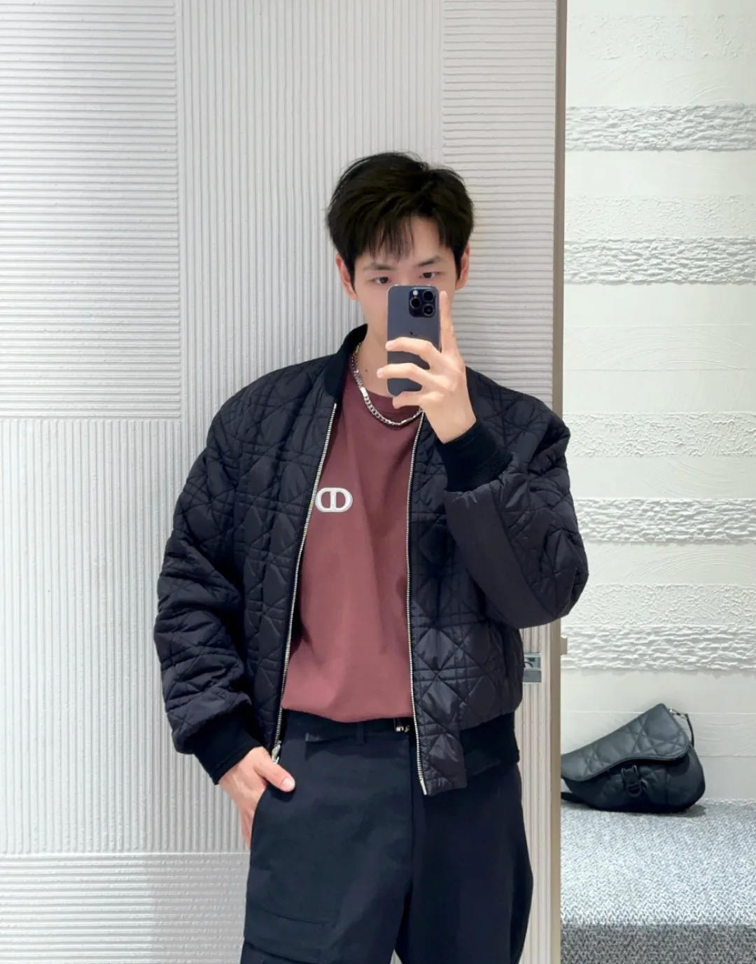 Куртки И Пуховики Мужские Christian Dior 1270780