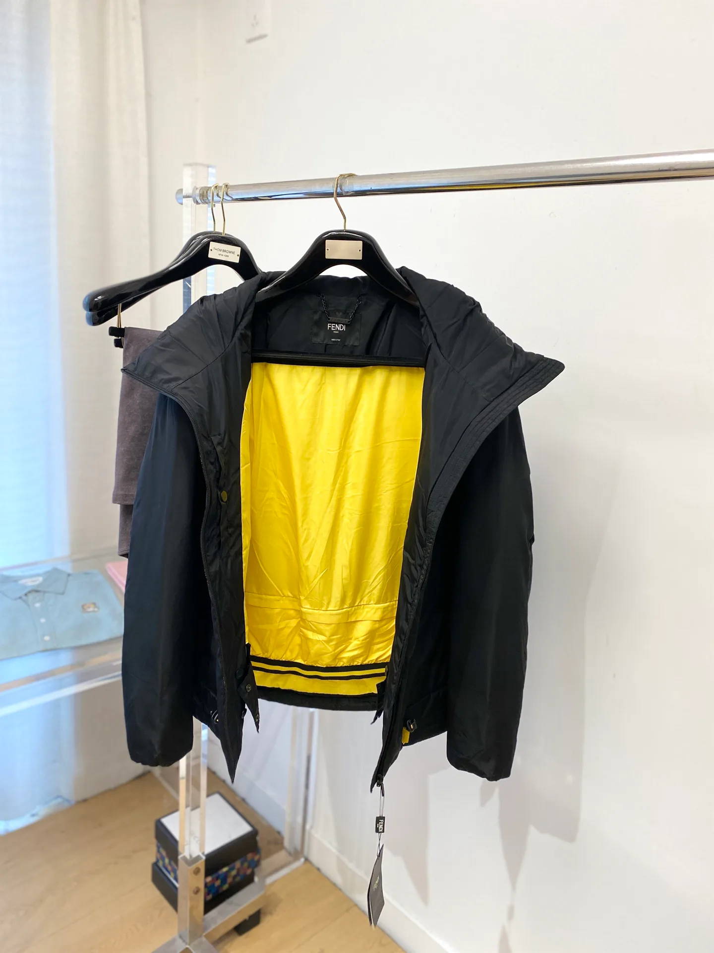 Куртки И Пуховики Мужские Fendi 1941410