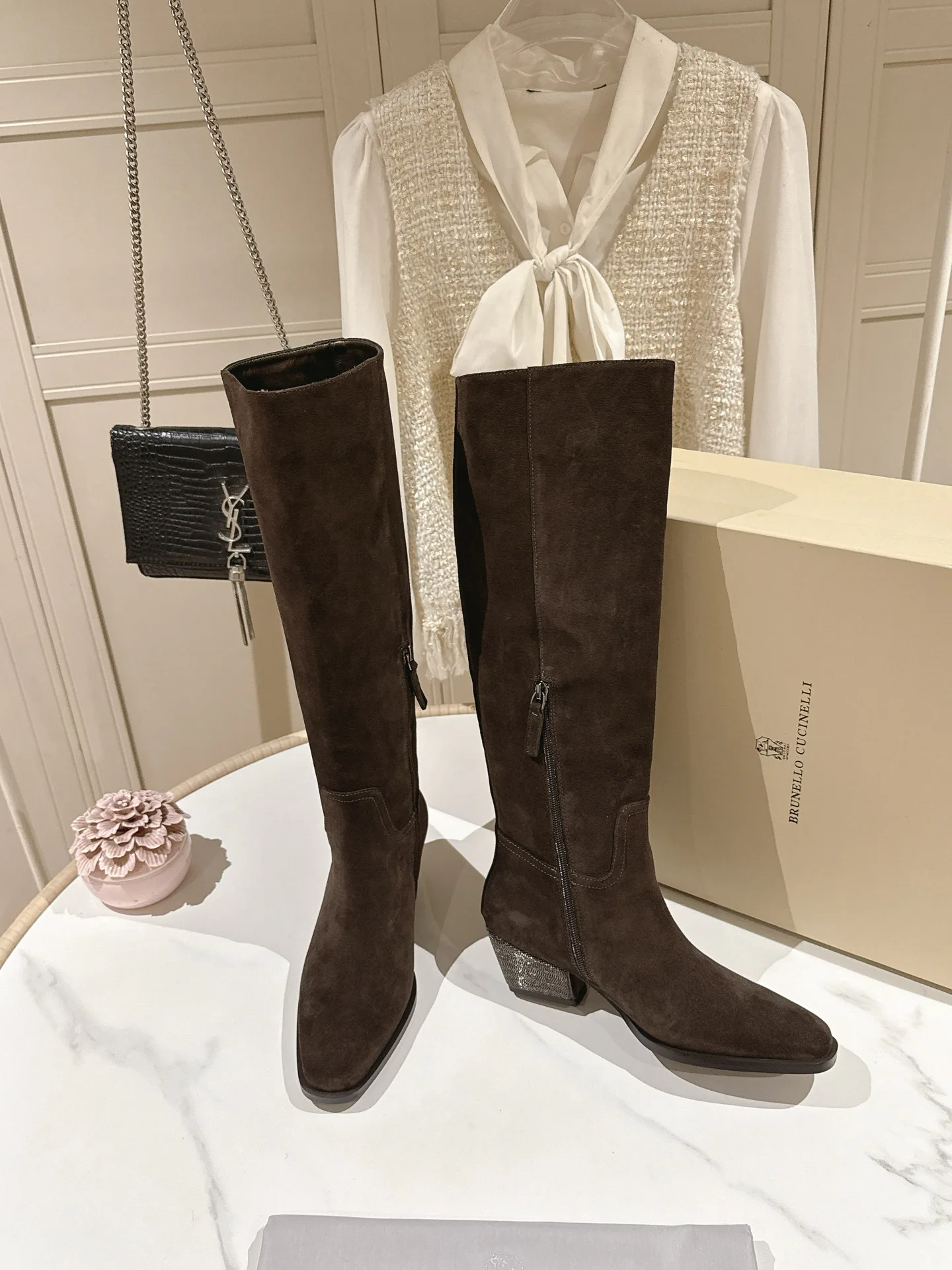 Сапоги Женские Brunello Cucinelli 18269575