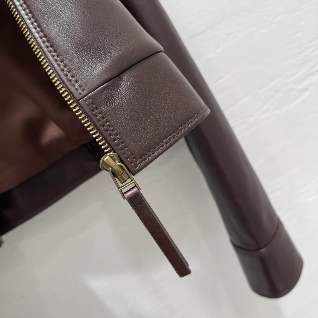 Кожаные Куртки И Дублёнки Женские Saint Laurent 10624717