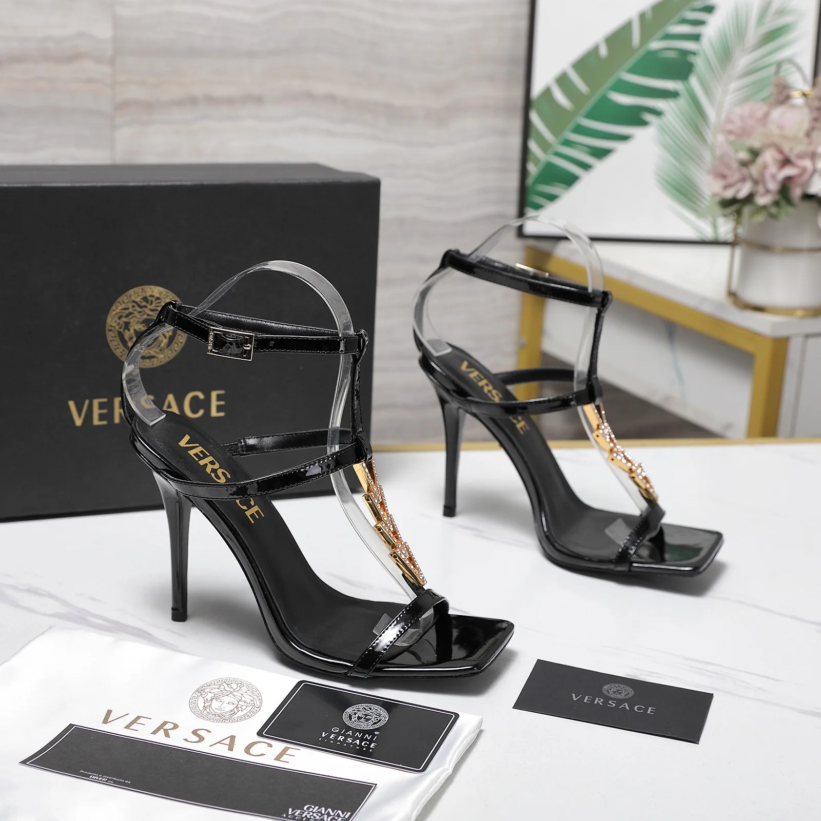 Босоножки Женские Versace 1262706