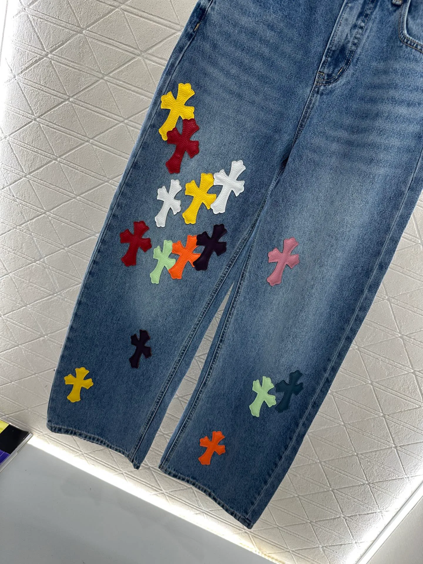 Джинсы Женские Chrome Hearts 1206754