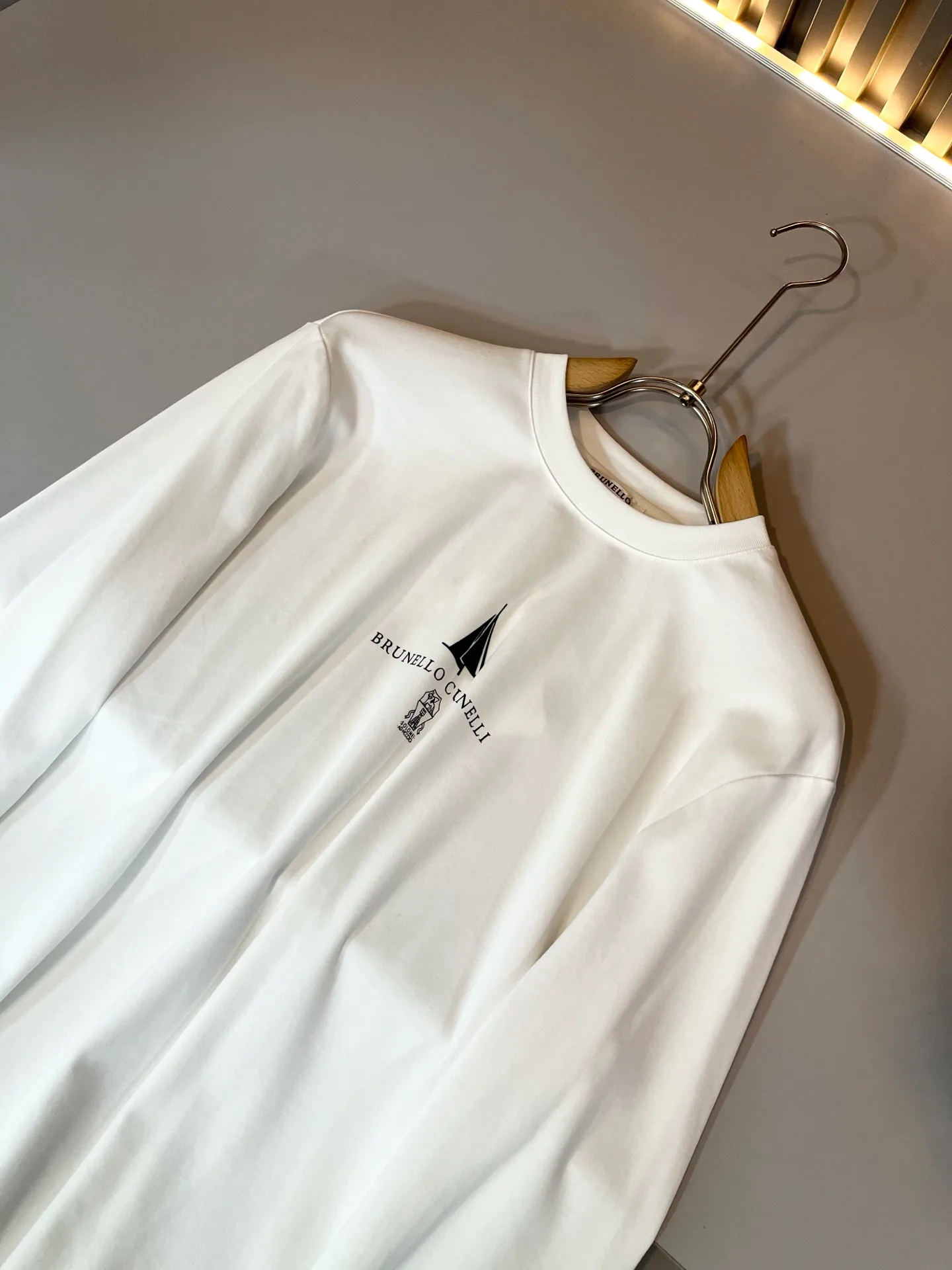 Лонгсливы Мужские Brunello Cucinelli 244357