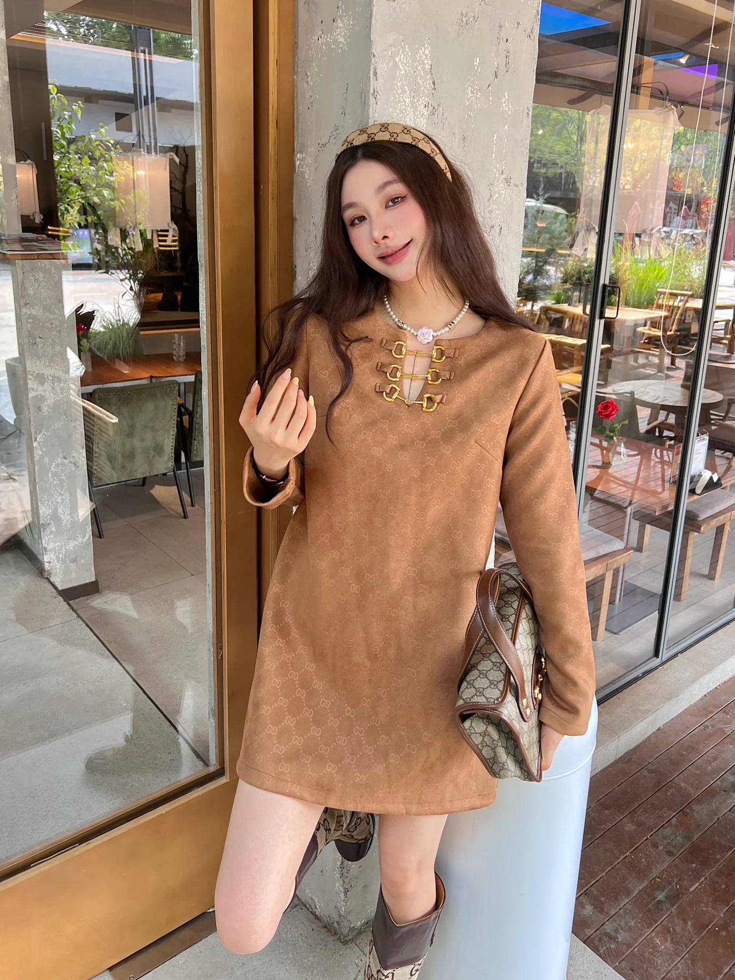 Платья Женские Gucci 764839