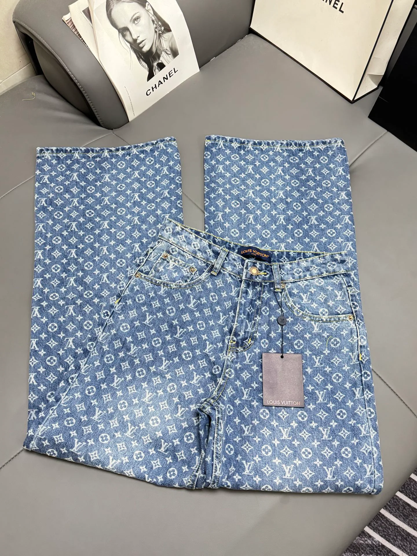 Джинсы Женские Louis Vuitton 12853241