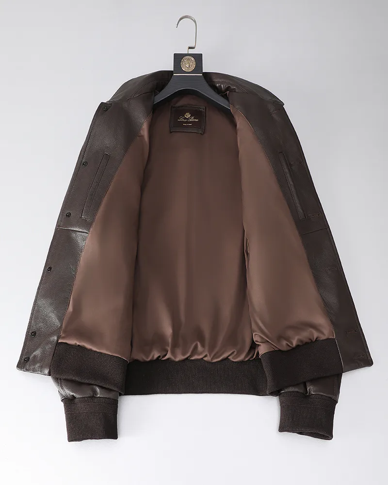 Кожаные Куртки И Дублёнки Мужские Loro Piana 17952131