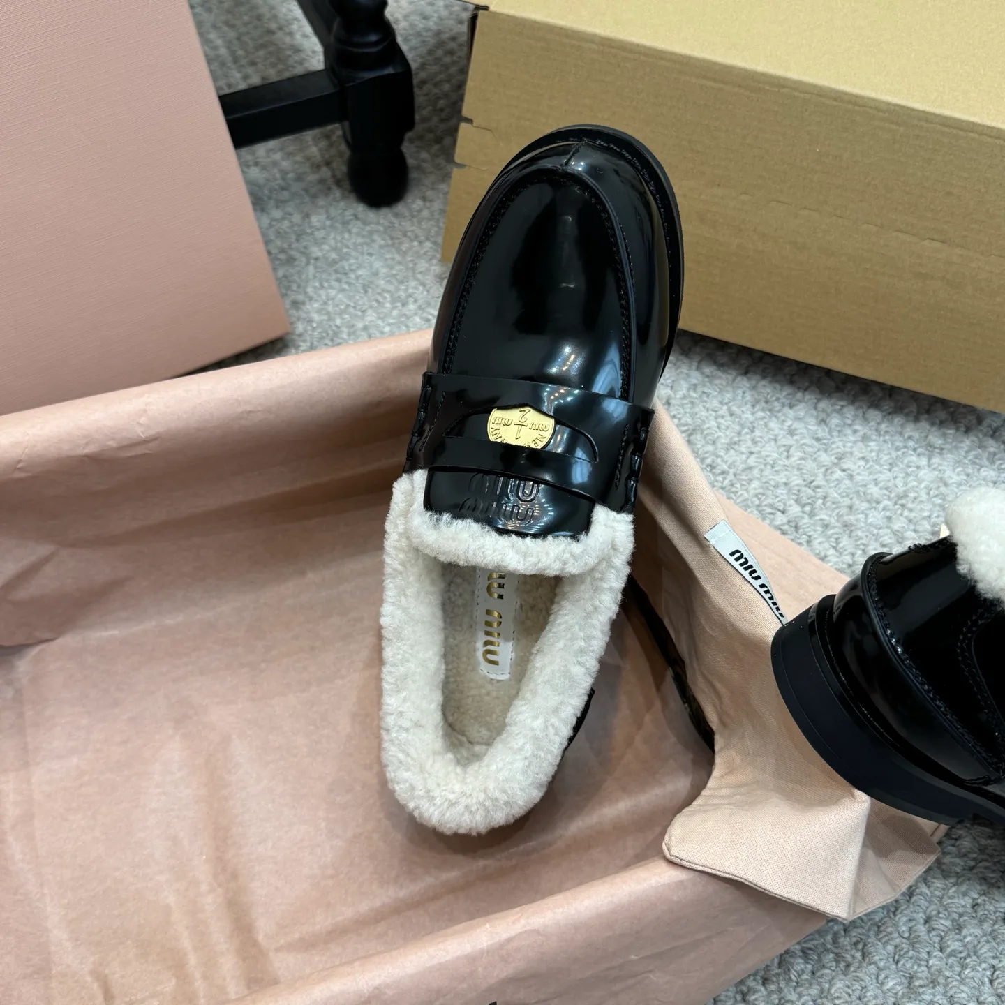 Лоферы Женские Miu Miu 334570