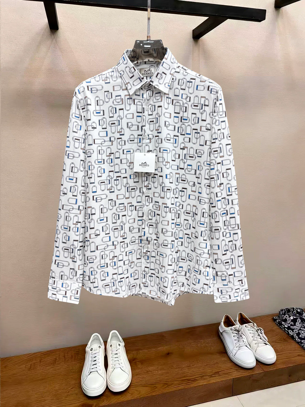 Рубашки Мужские Hermes 13327553