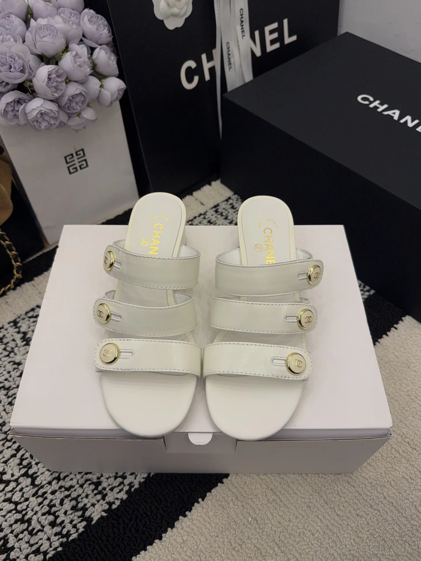 Босоножки Женские Chanel 403258