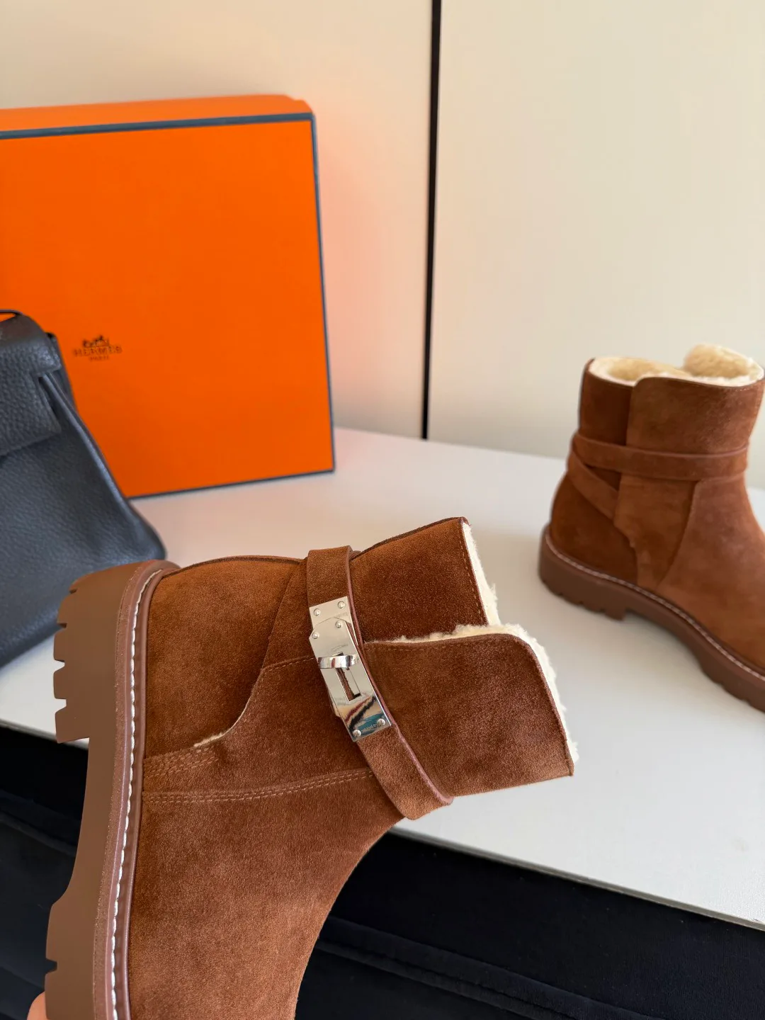 Ботинки Женские Hermes 1258493