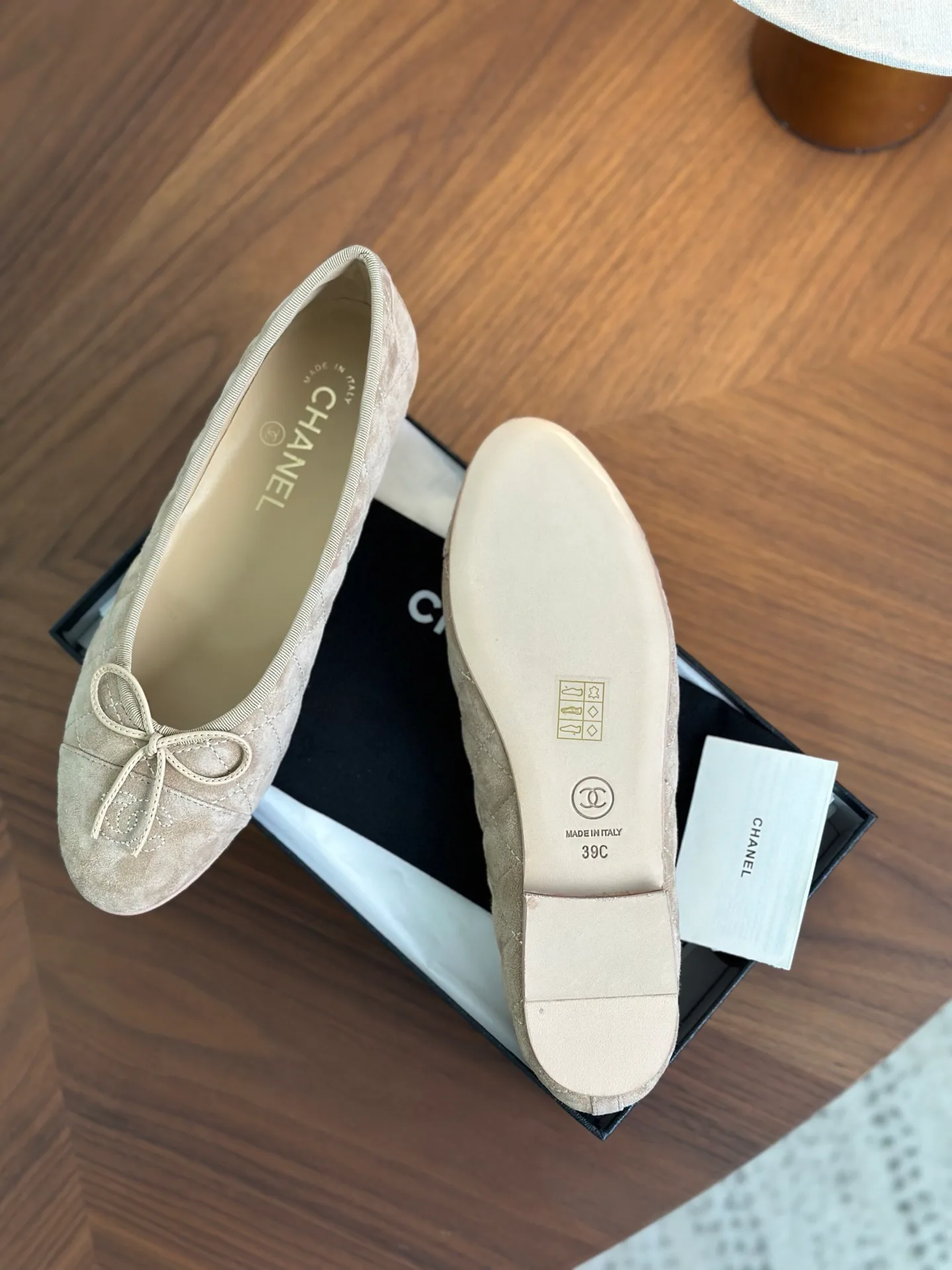 Балетки Женские Chanel 17394722