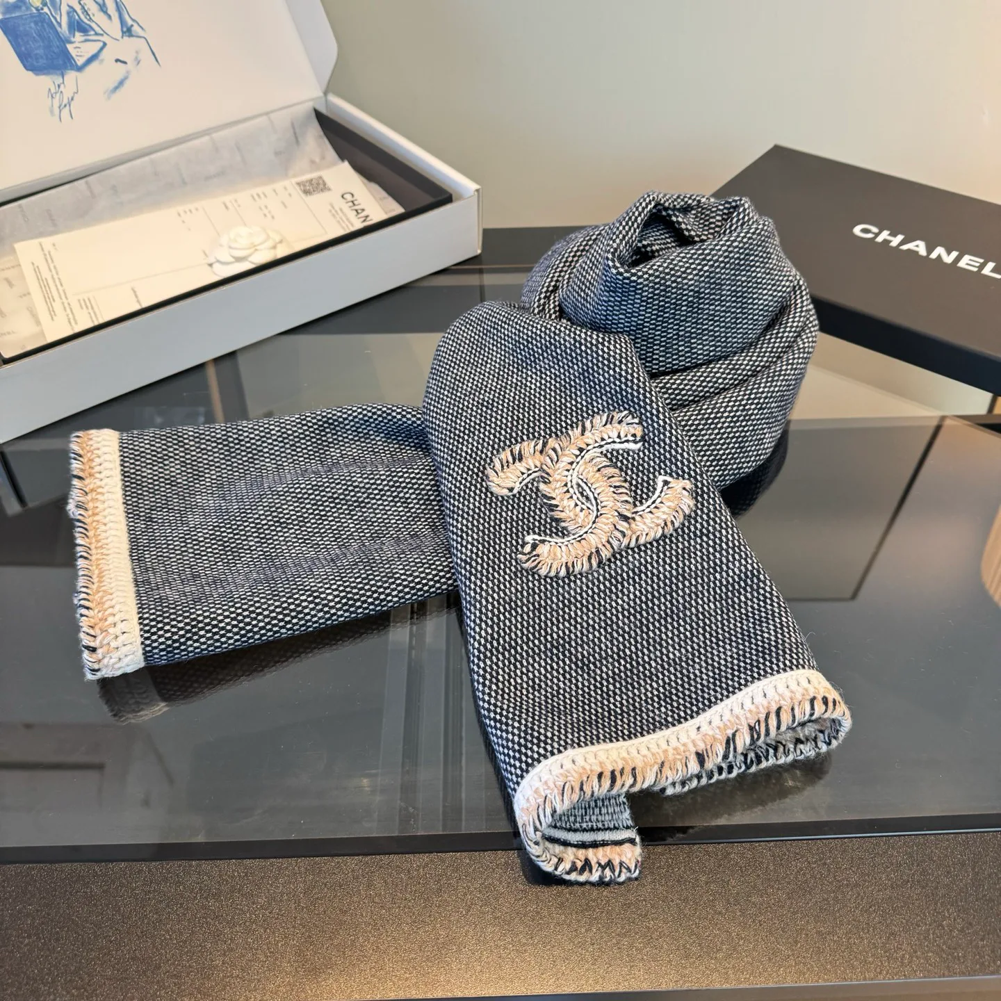 Шарфы Chanel 412339