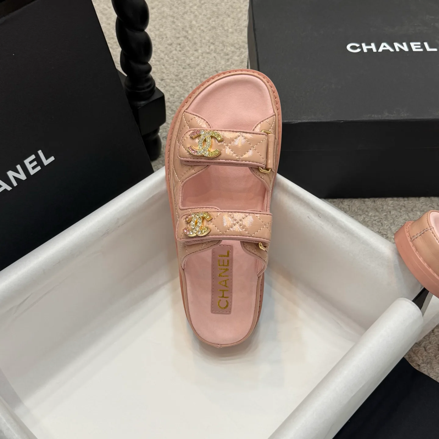 Шлепанцы Женские Chanel 29039