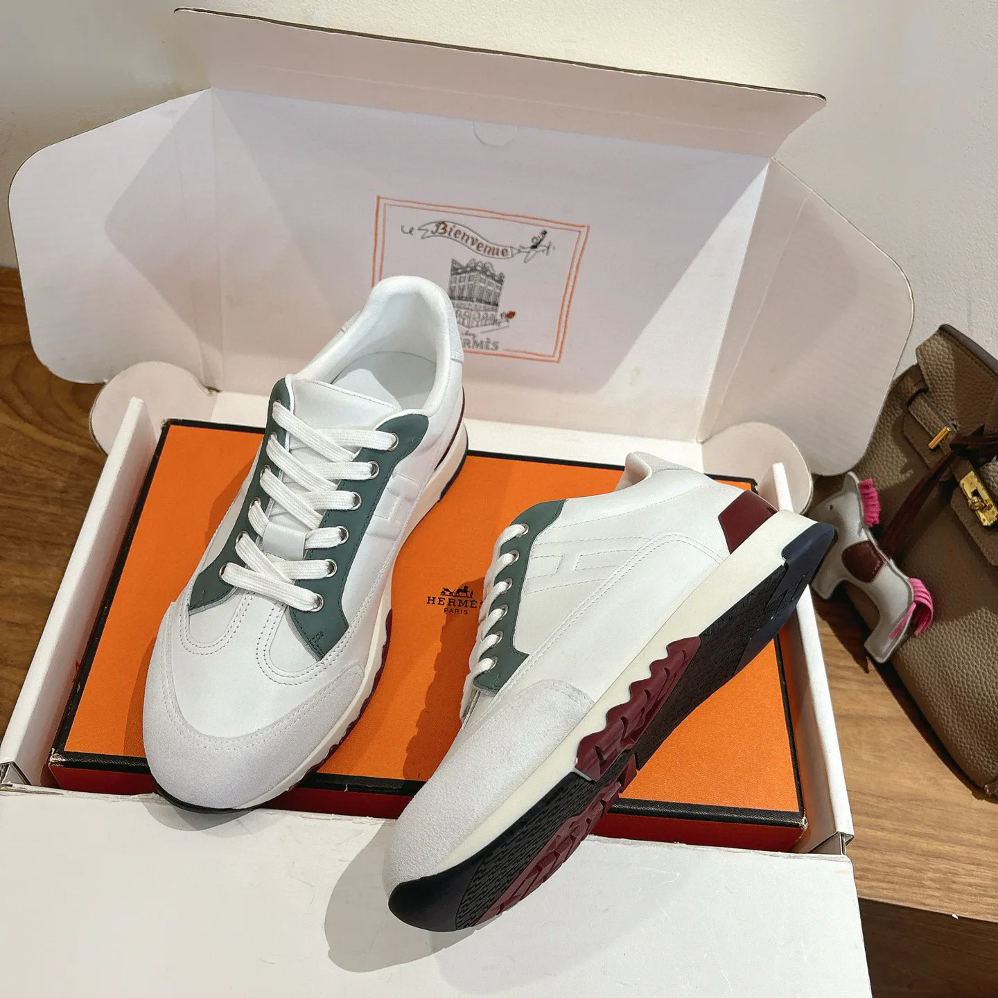 Кроссовки Женские Hermes 10830817