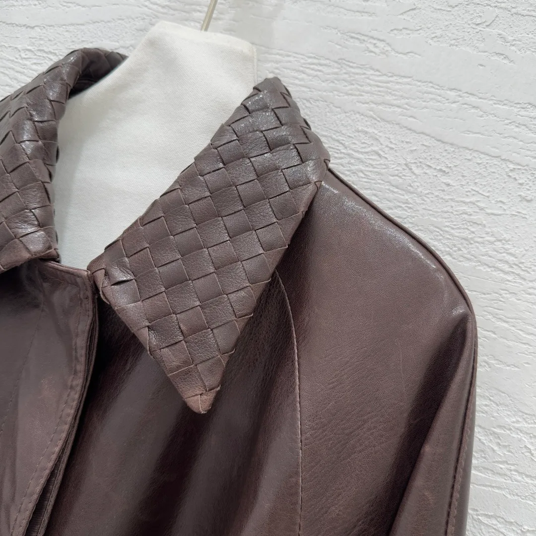 Кожаные Куртки И Дублёнки Женские Bottega Veneta 10207297
