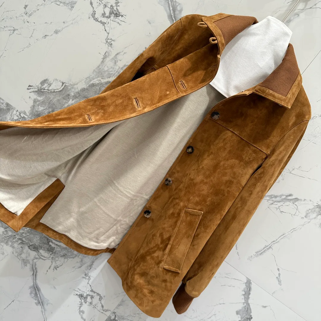 Кожаные Куртки И Дублёнки Мужские Loewe 11546235