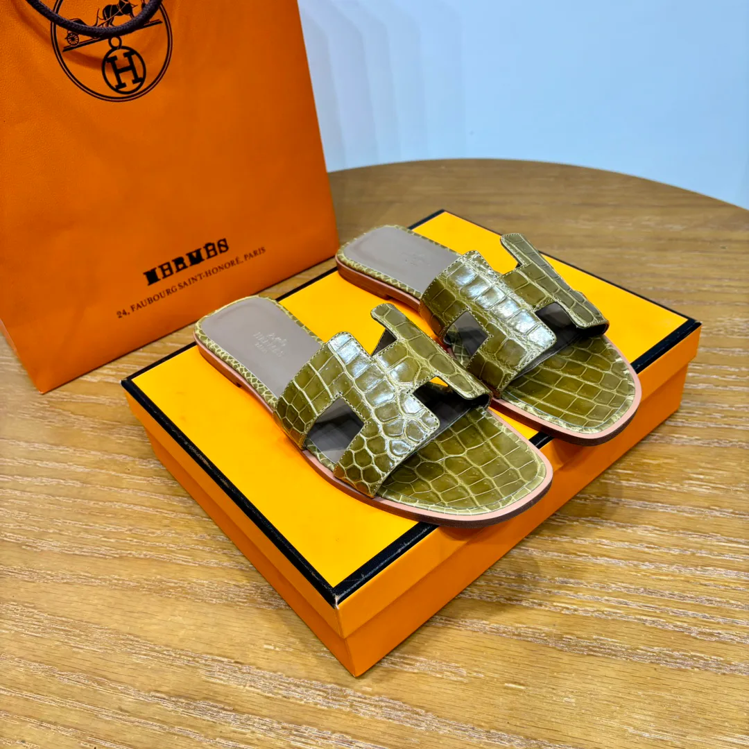 Шлепанцы Женские Hermes 4556177