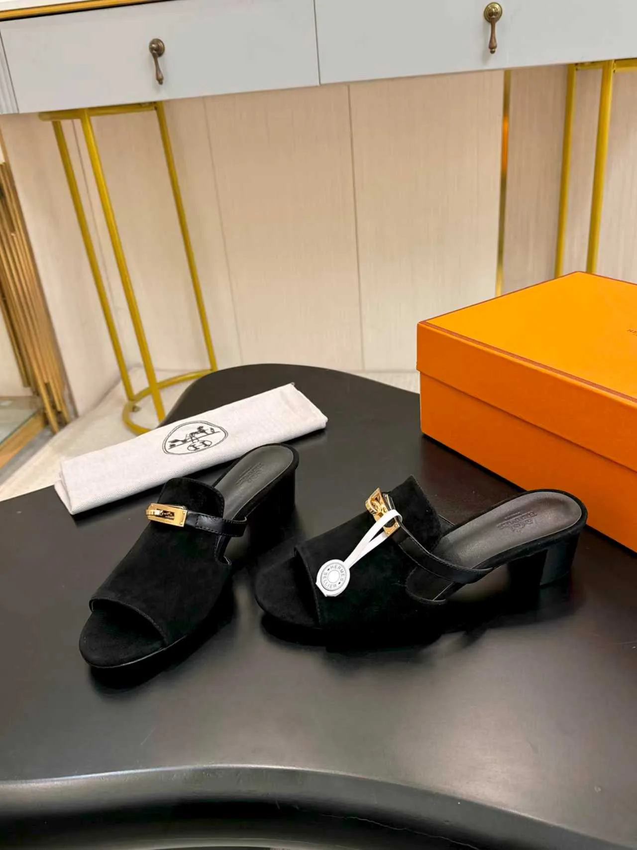 Босоножки Женские Hermes 1654776