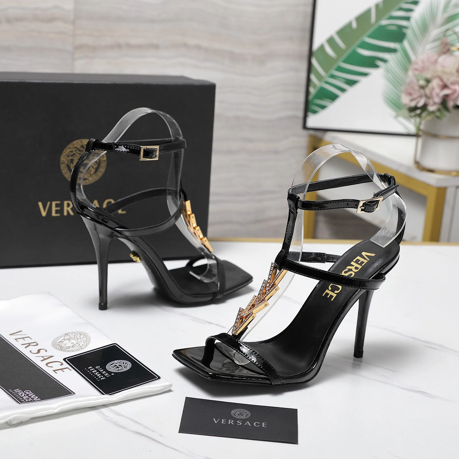 Босоножки Женские Versace 1262706