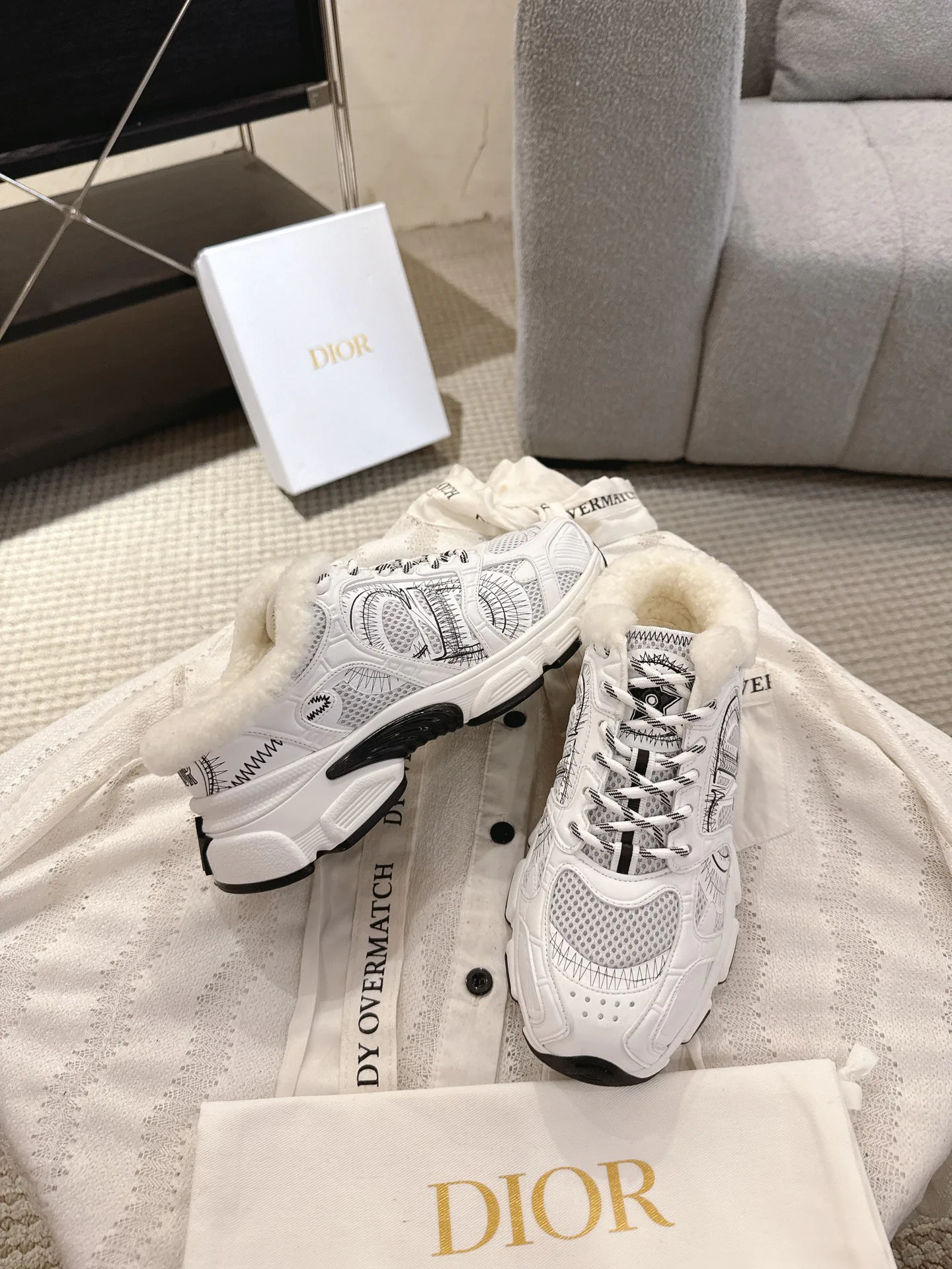 Кроссовки Женские Christian Dior 568654