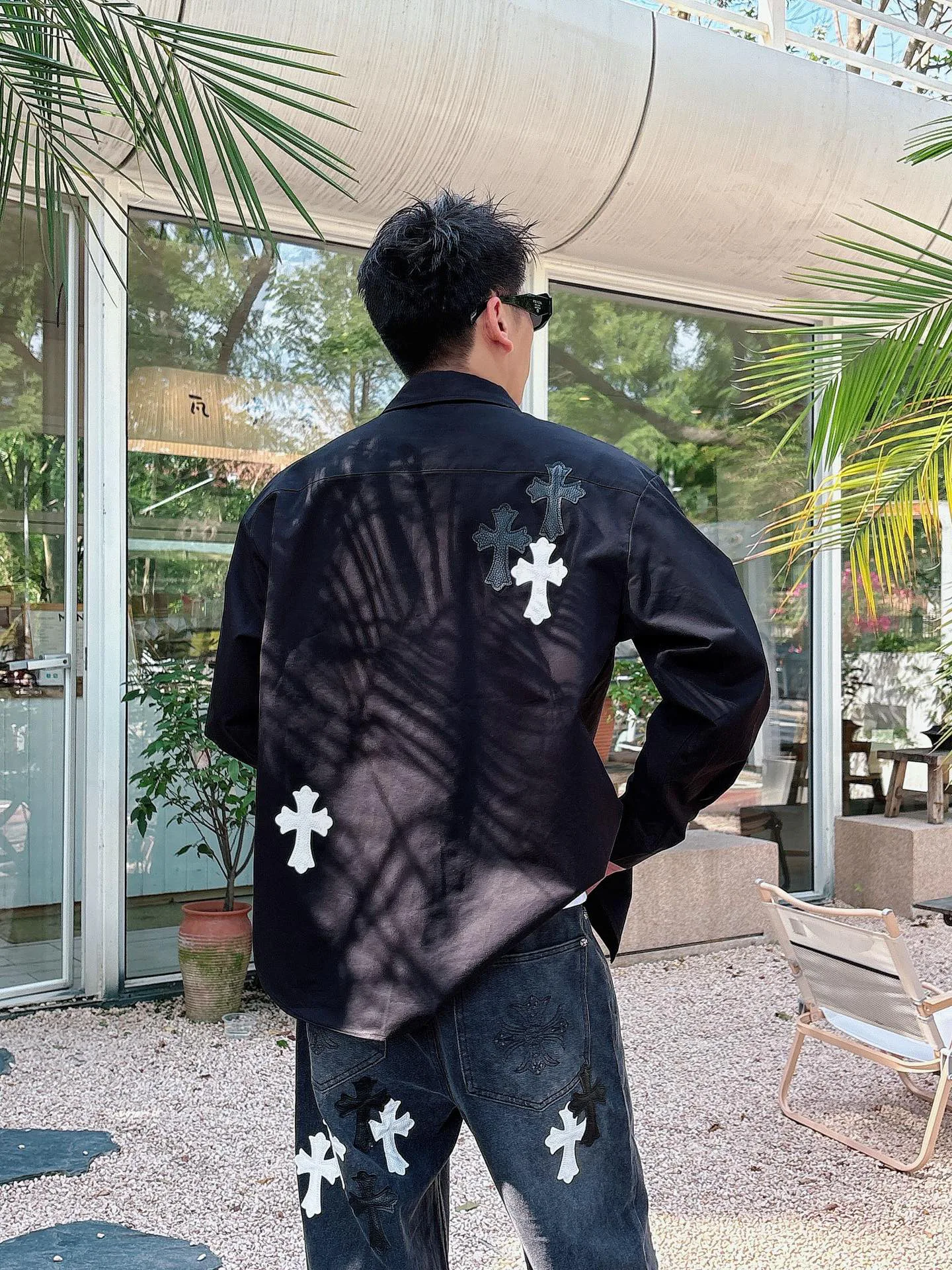 Рубашки Мужские Chrome Hearts 1274499