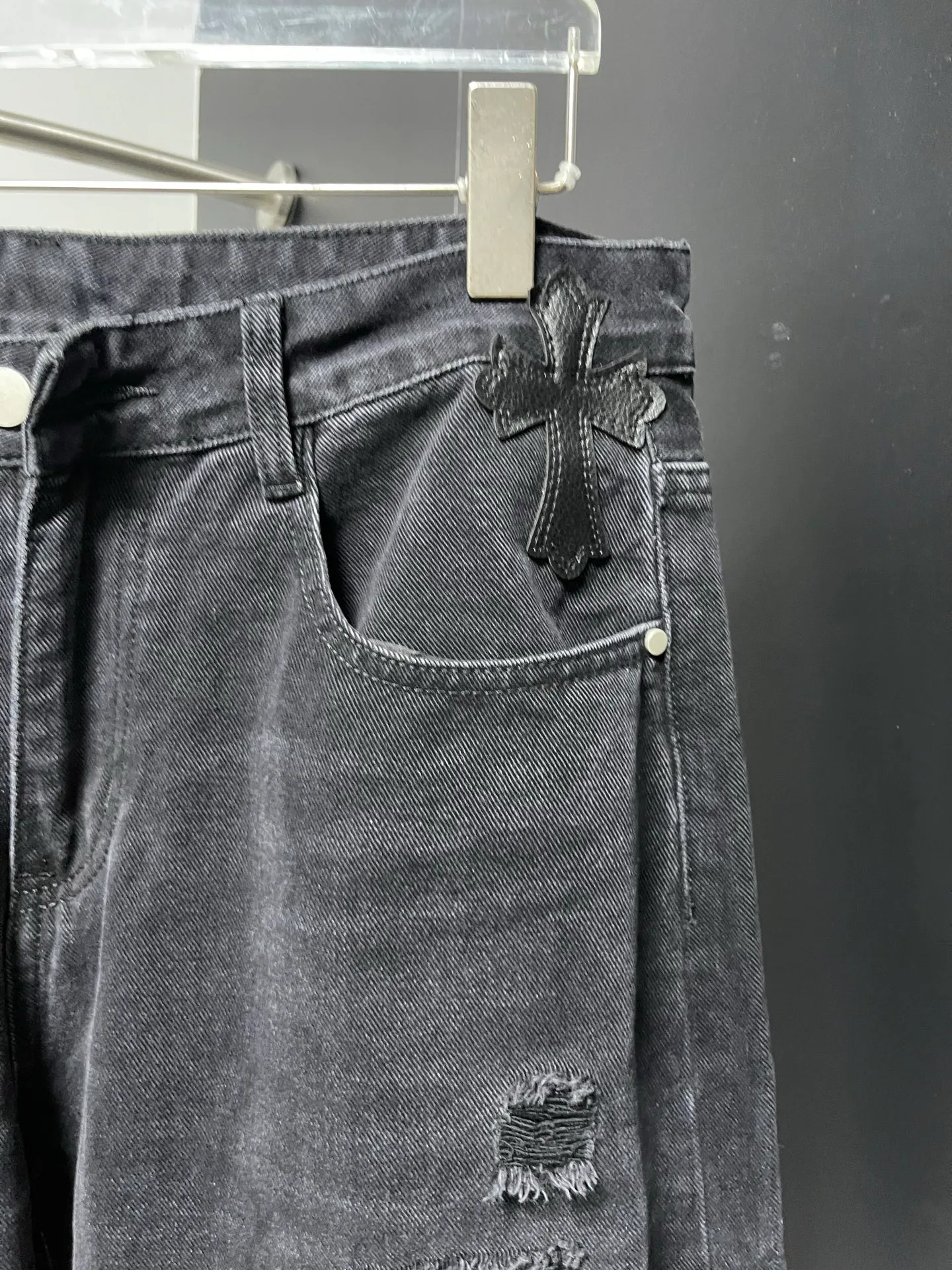 Джинсы Мужские Chrome Hearts 17902469