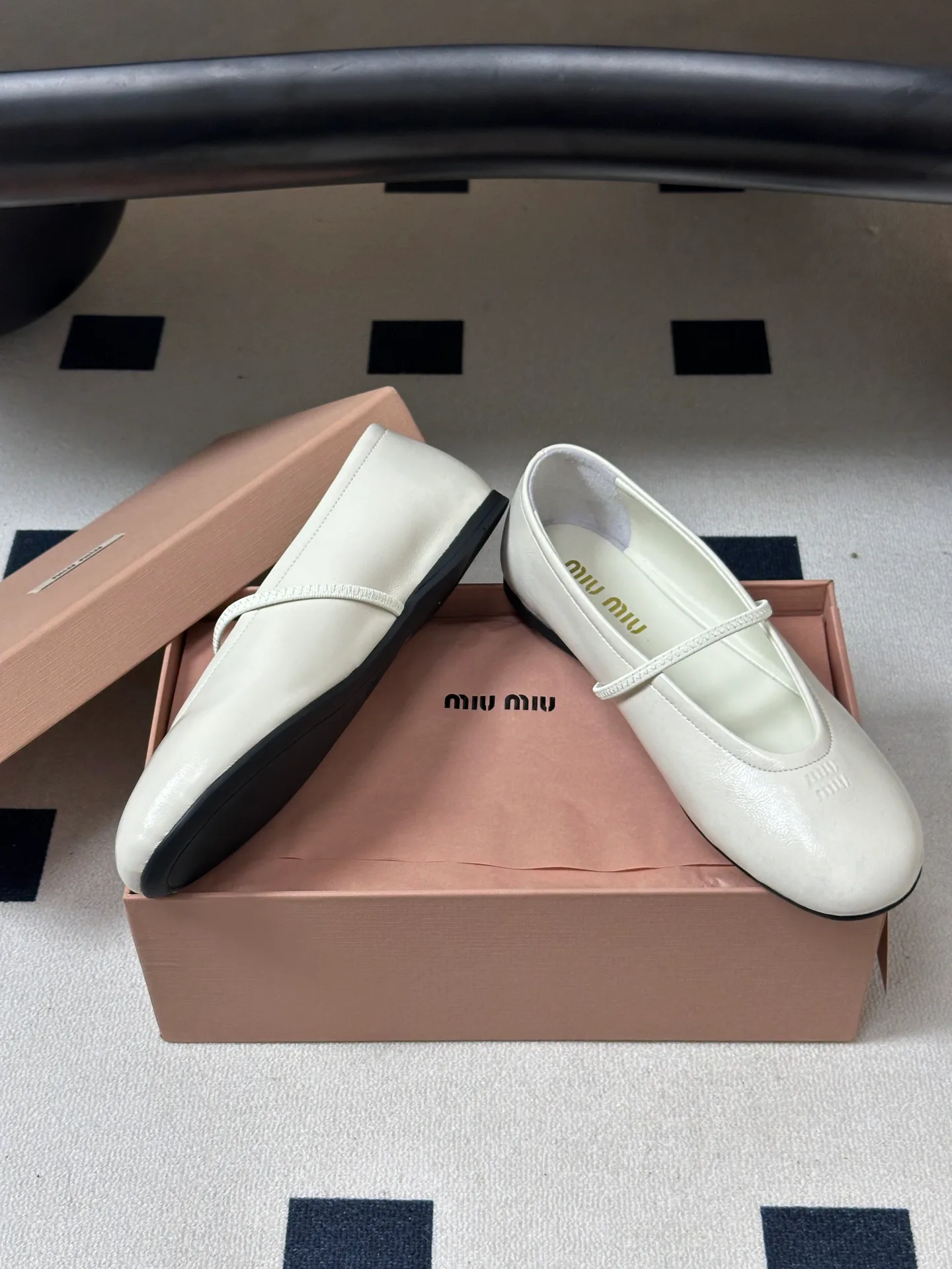 Балетки Женские Miu Miu 17338399