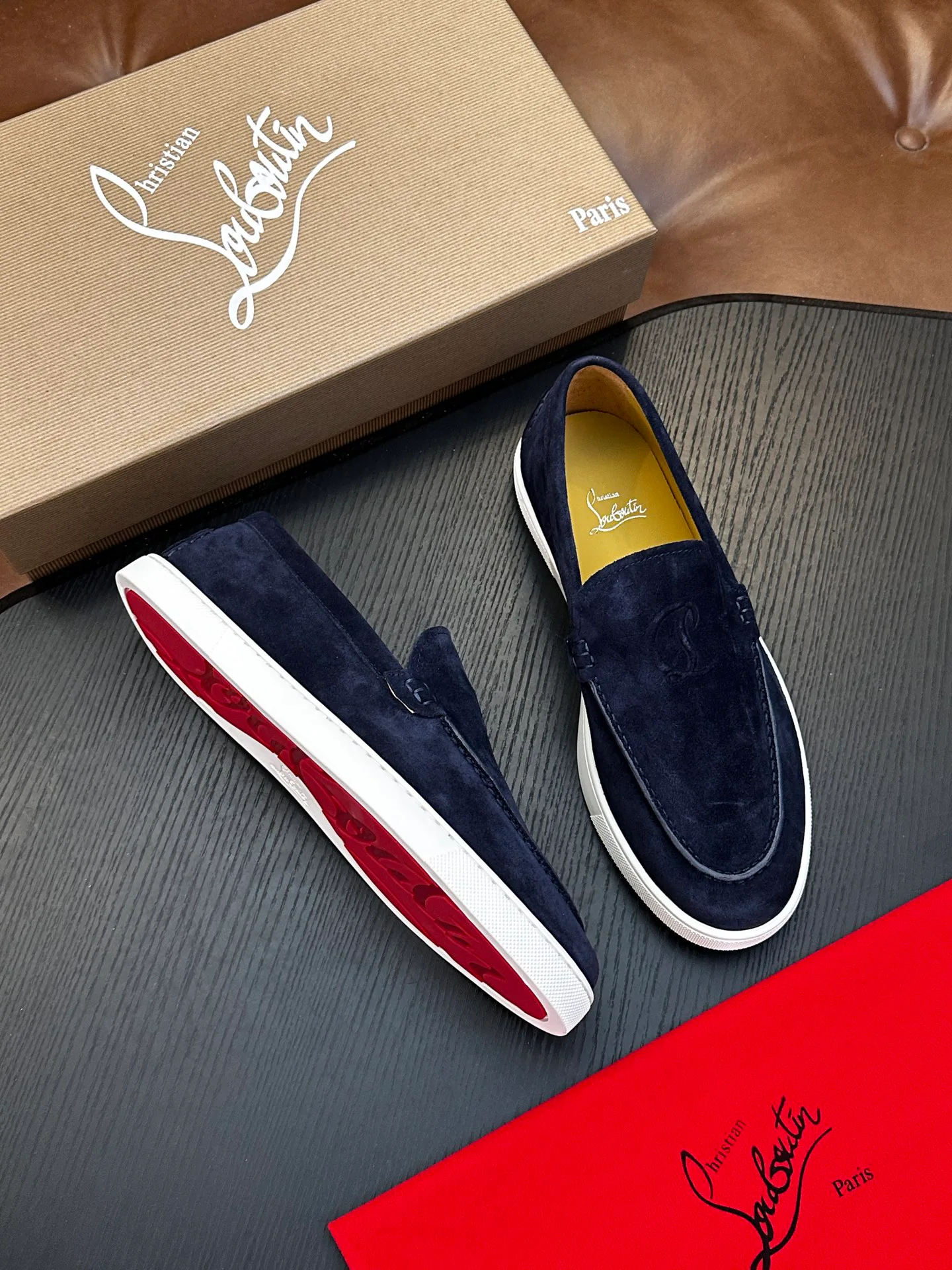 Слипоны Мужские Christian Louboutin 15105786