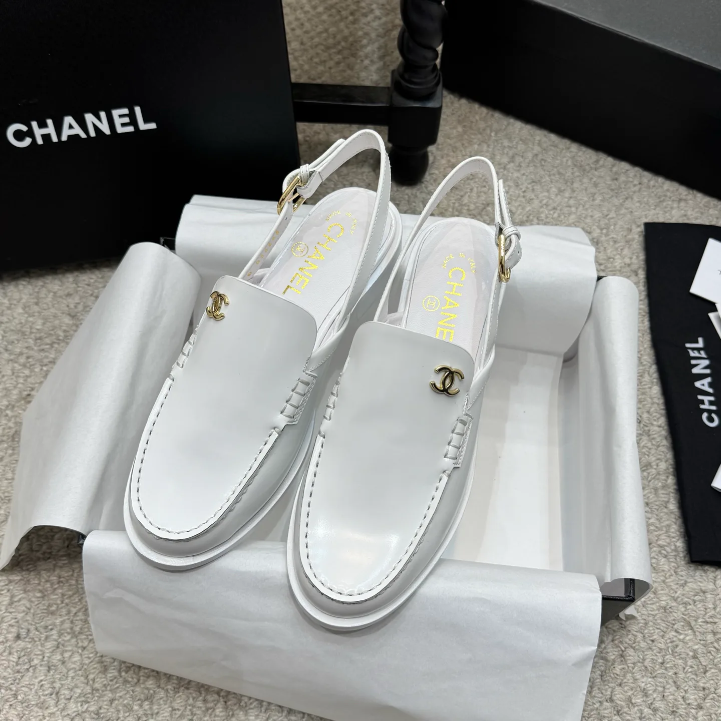 Лоферы И Мокасины Женские Chanel 11152793