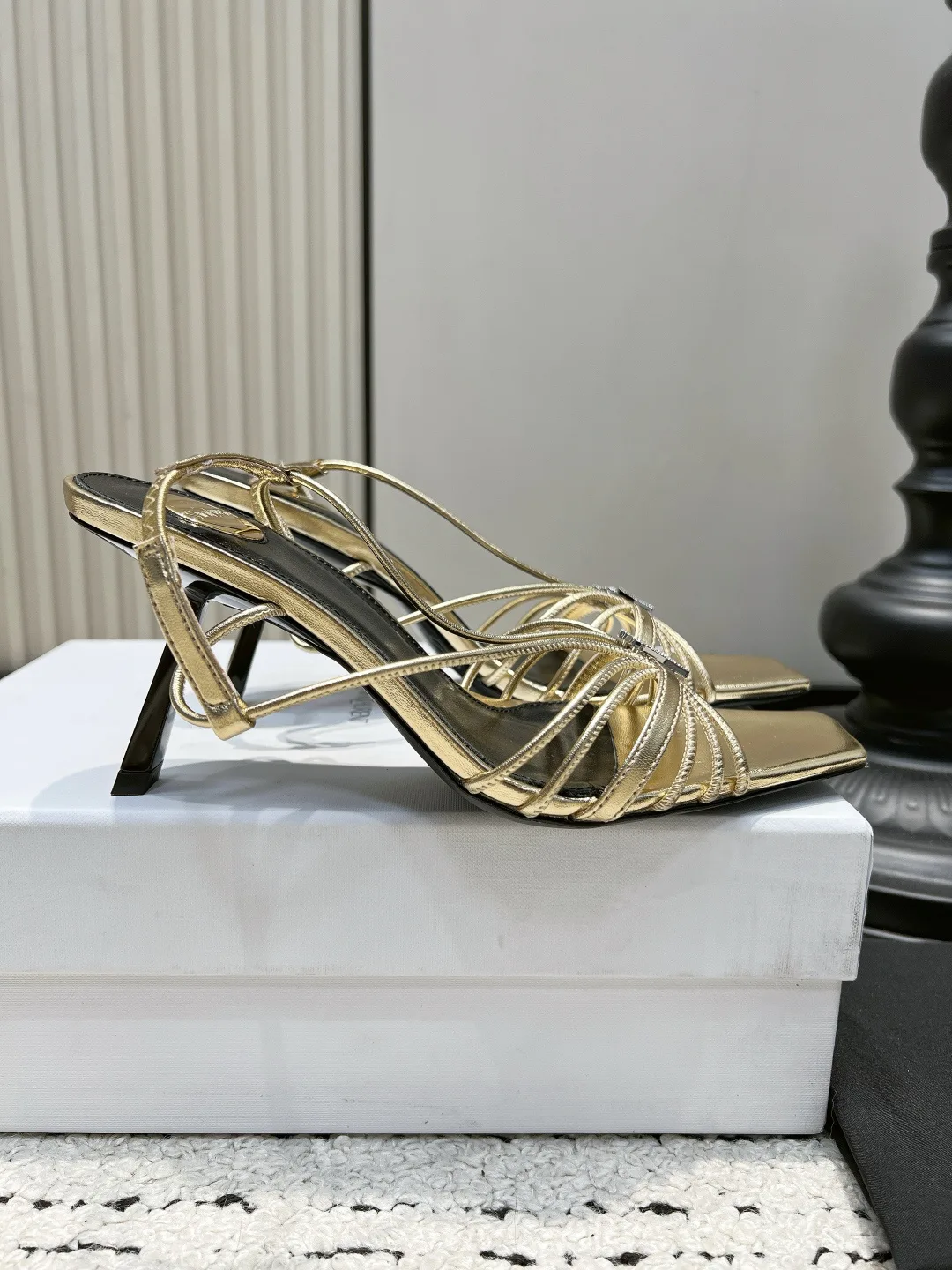 Босоножки Женские Saint Laurent 17578059