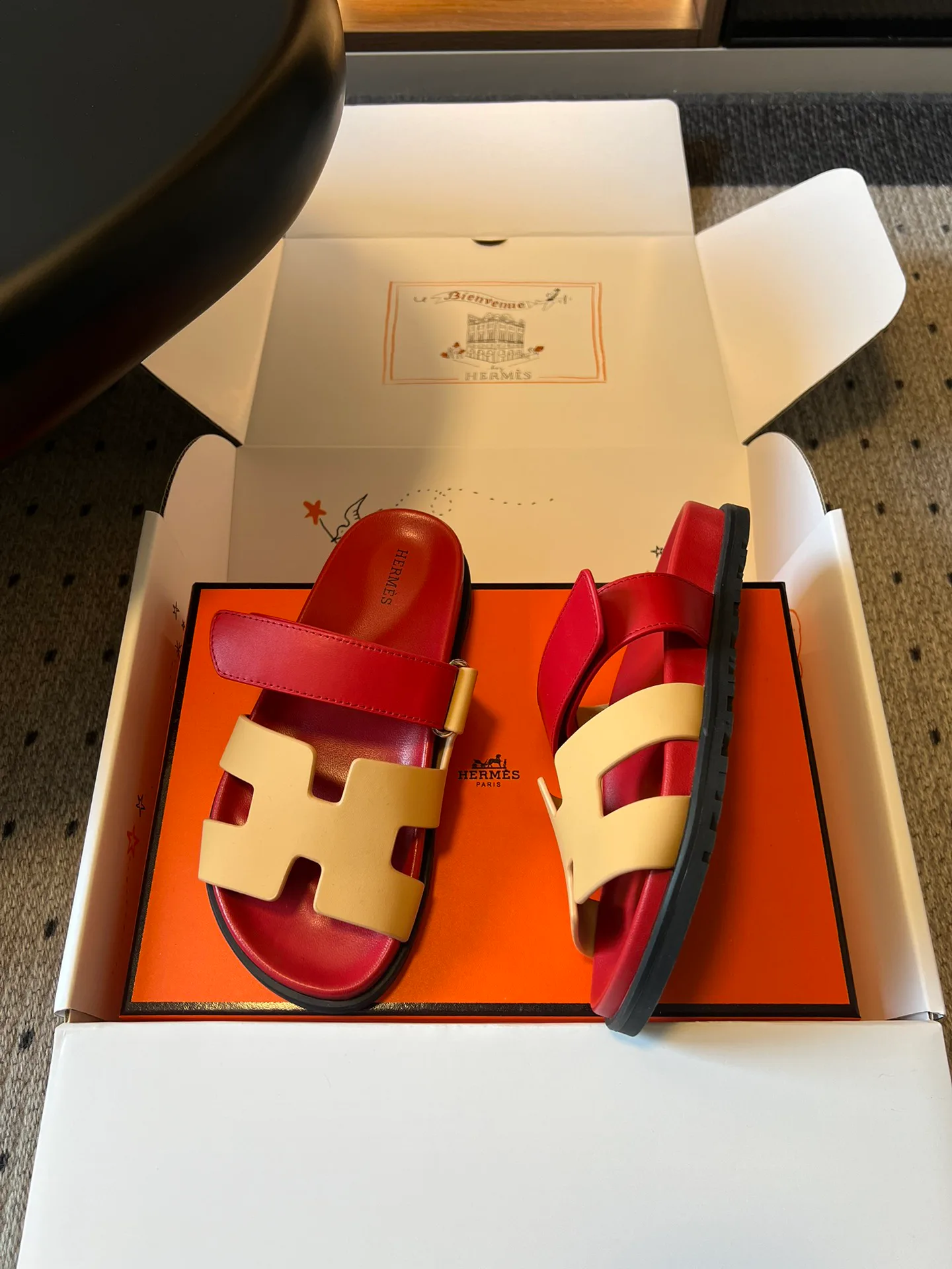 Шлепанцы Женские Hermes 12777638