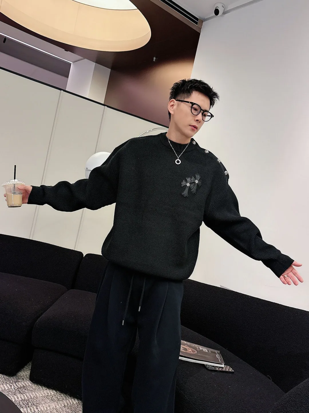 Свитеры Мужские Chrome Hearts 535555