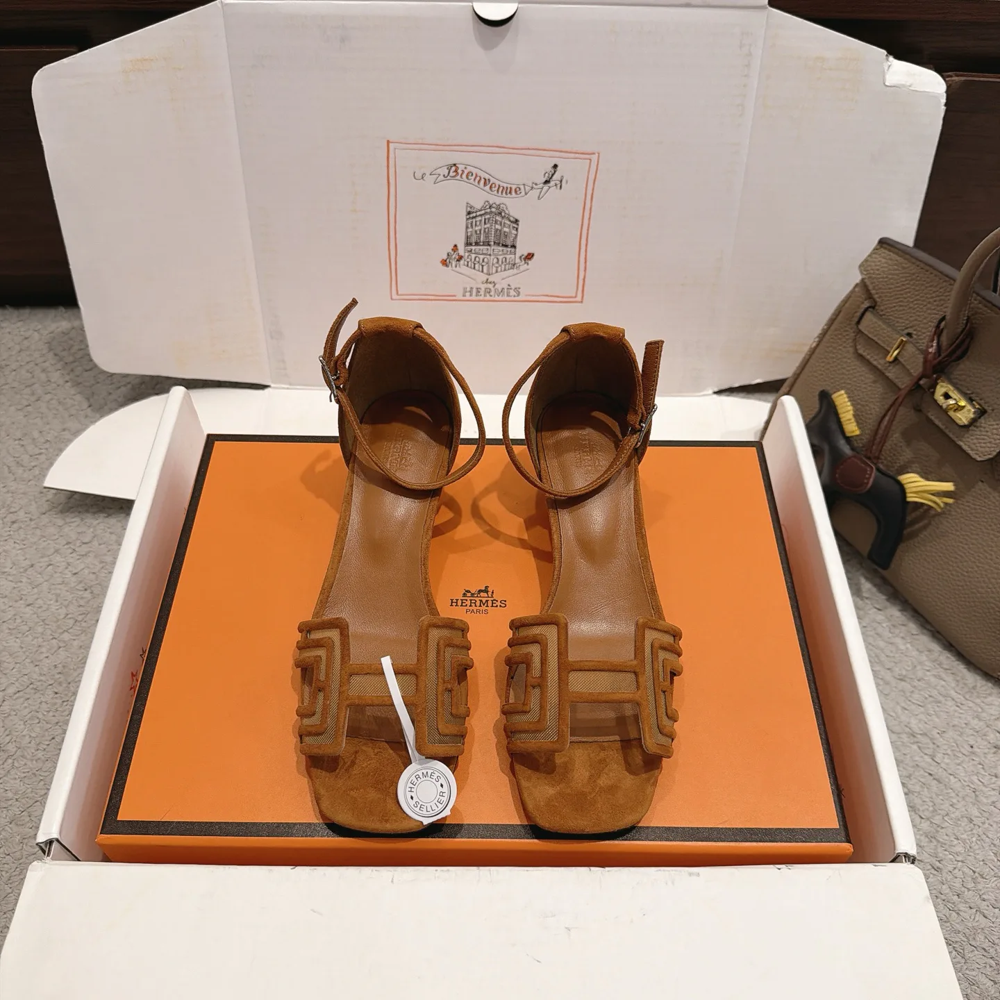 Босоножки Женские Hermes 17787143
