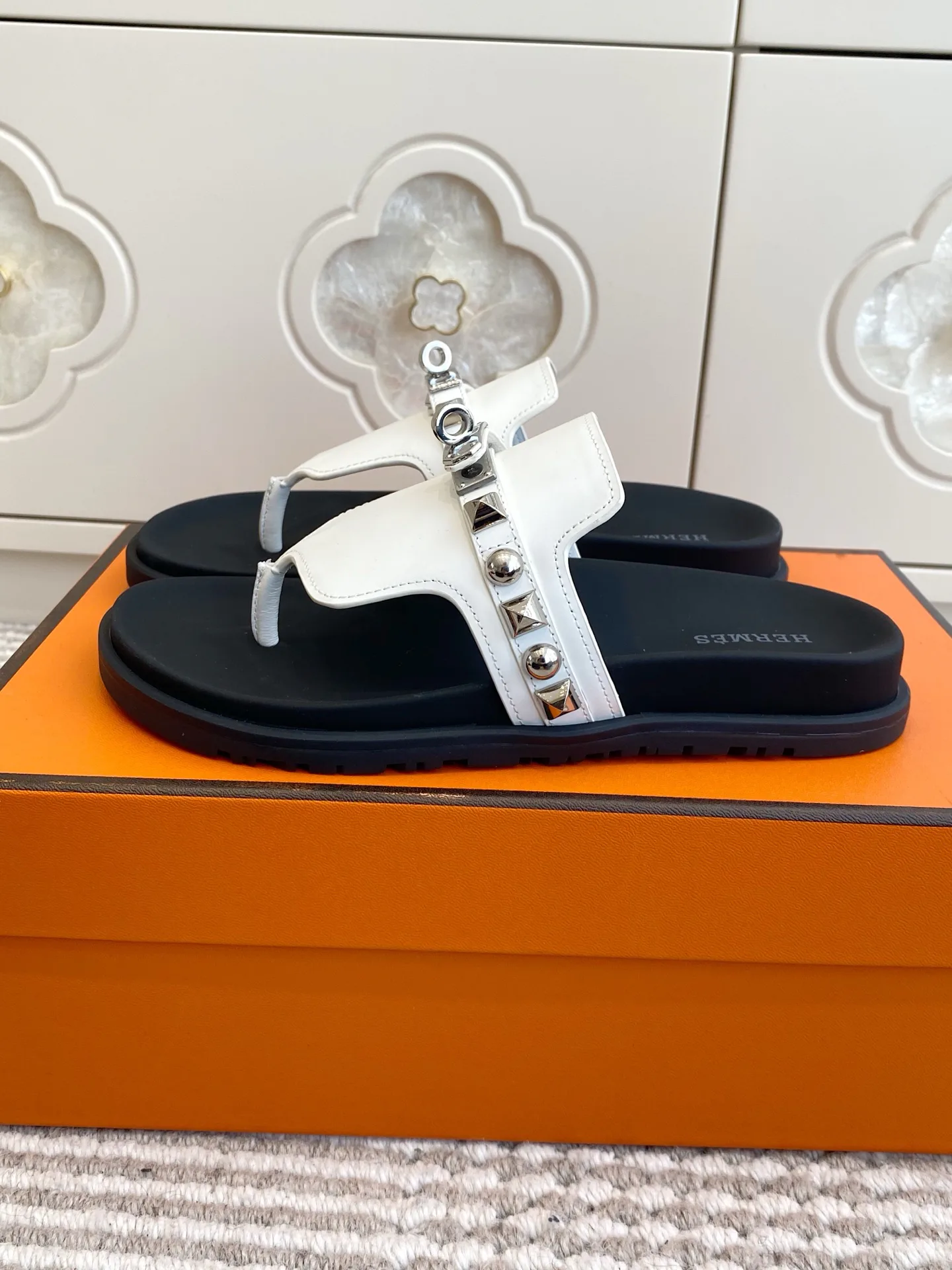 Шлепанцы Женские Hermes 632219