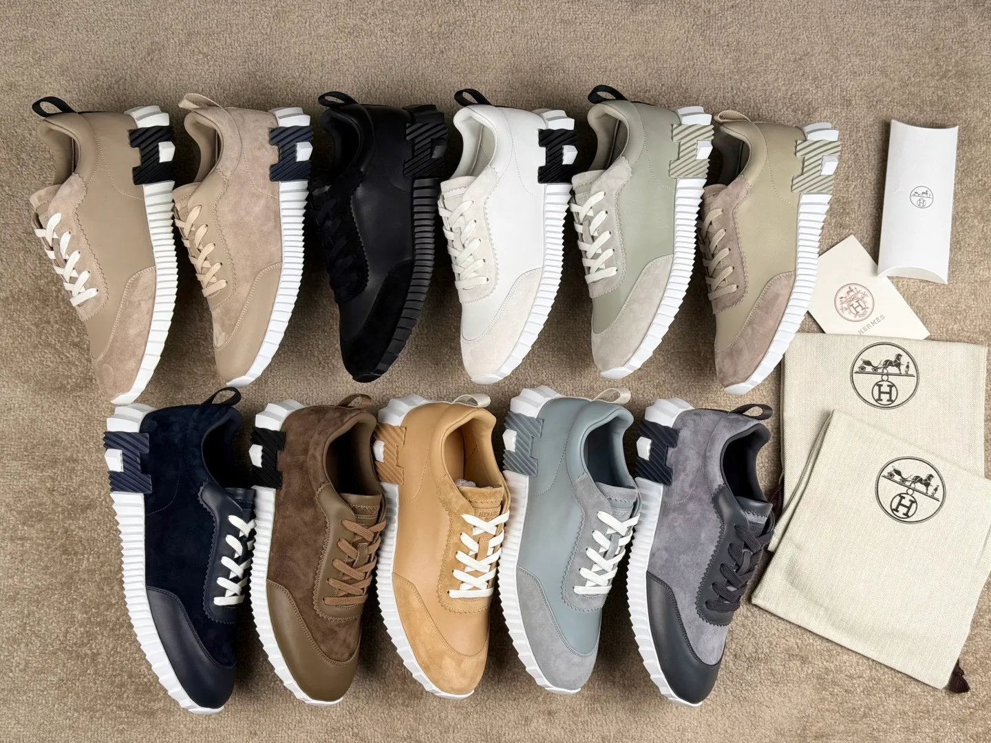 Кроссовки Мужские Hermes 11257784