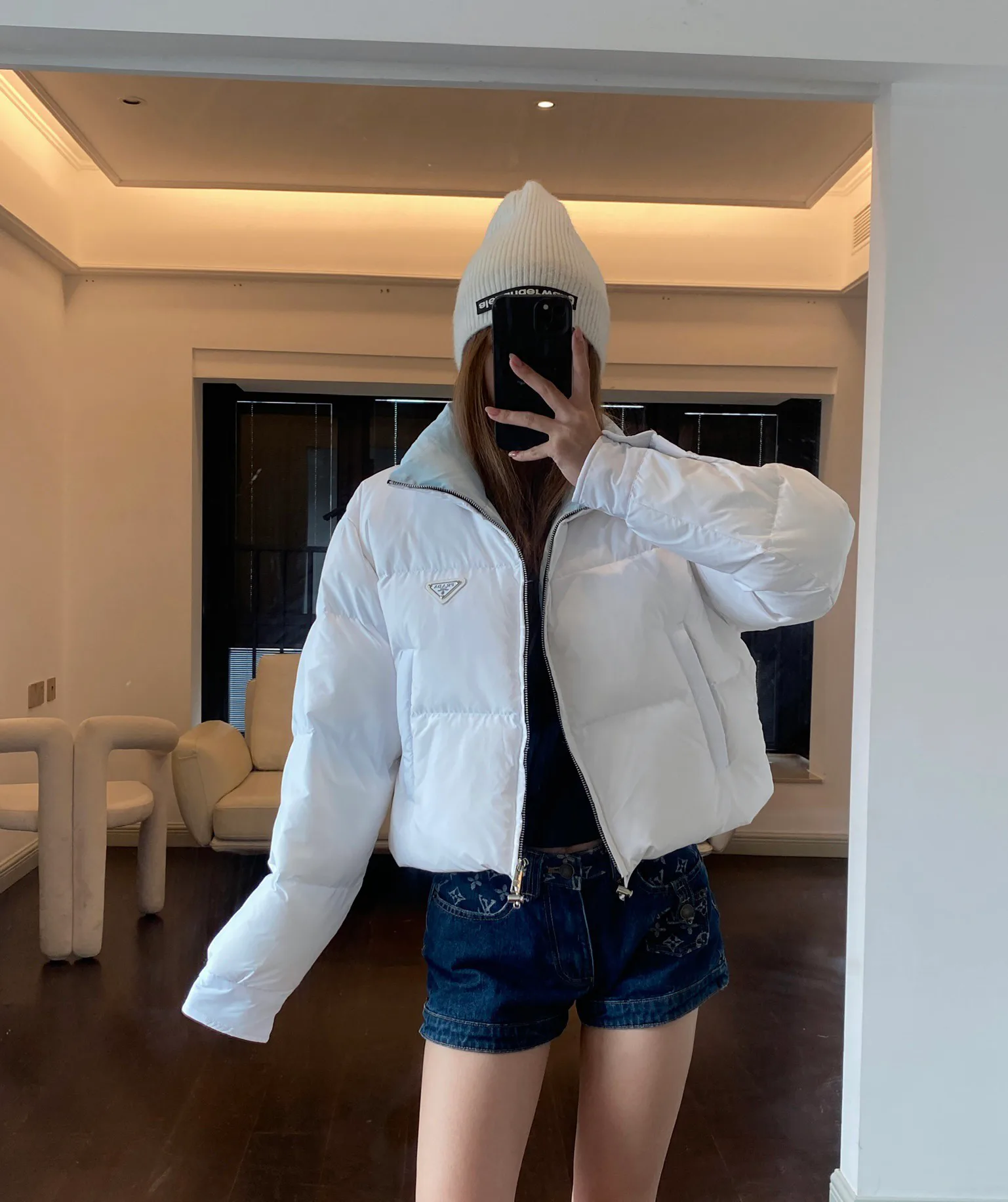 Куртки И Пуховики Женские Prada 18226402