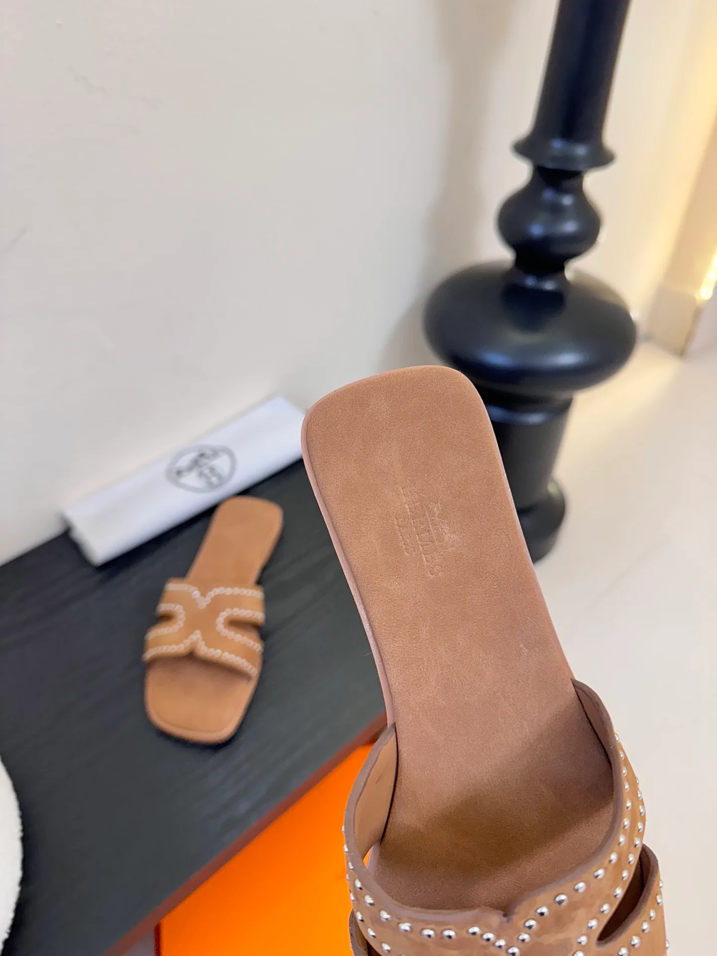 Шлепанцы Женские Hermes 1893728