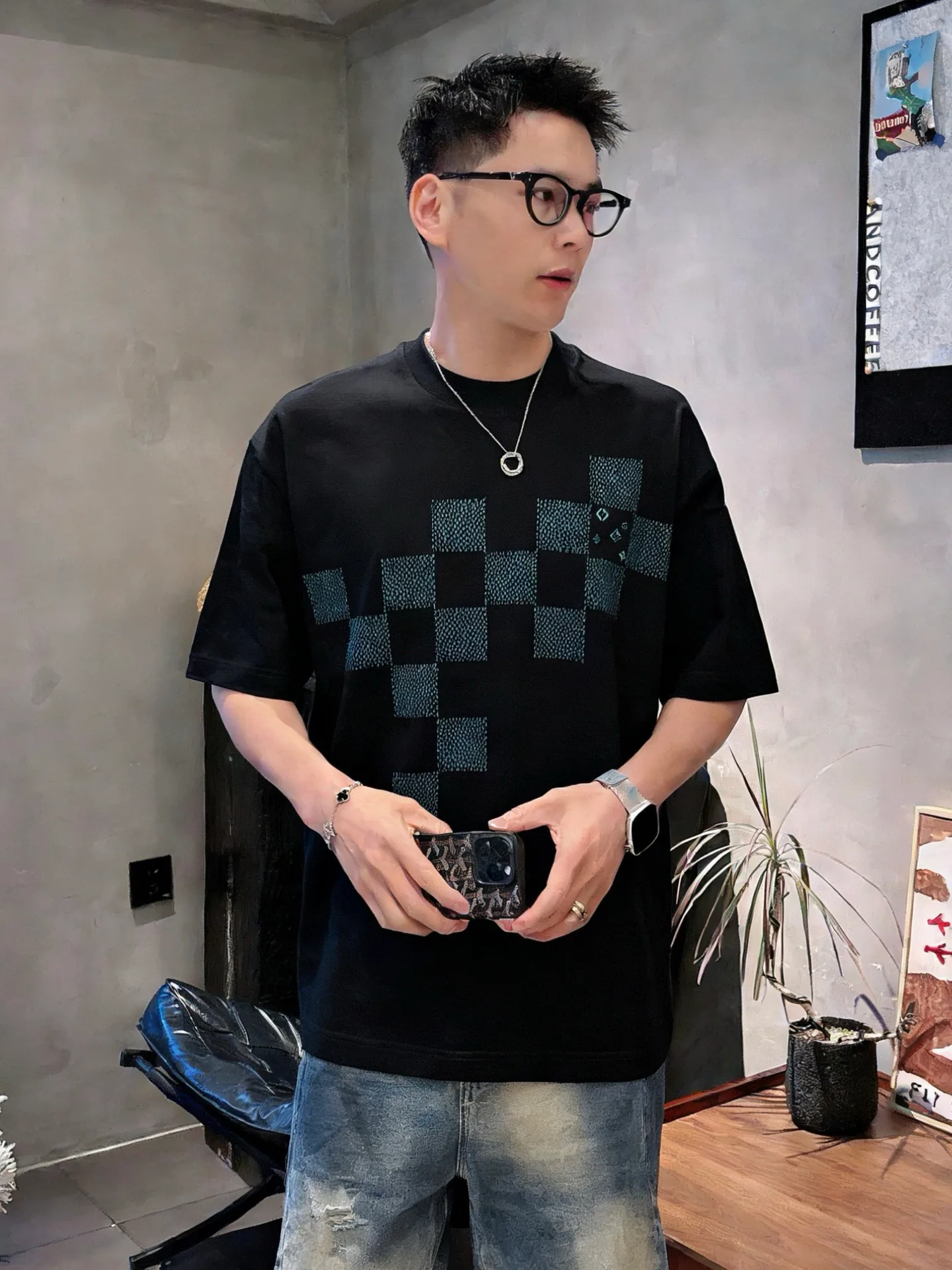 Футболки Мужские Louis Vuitton 2164764