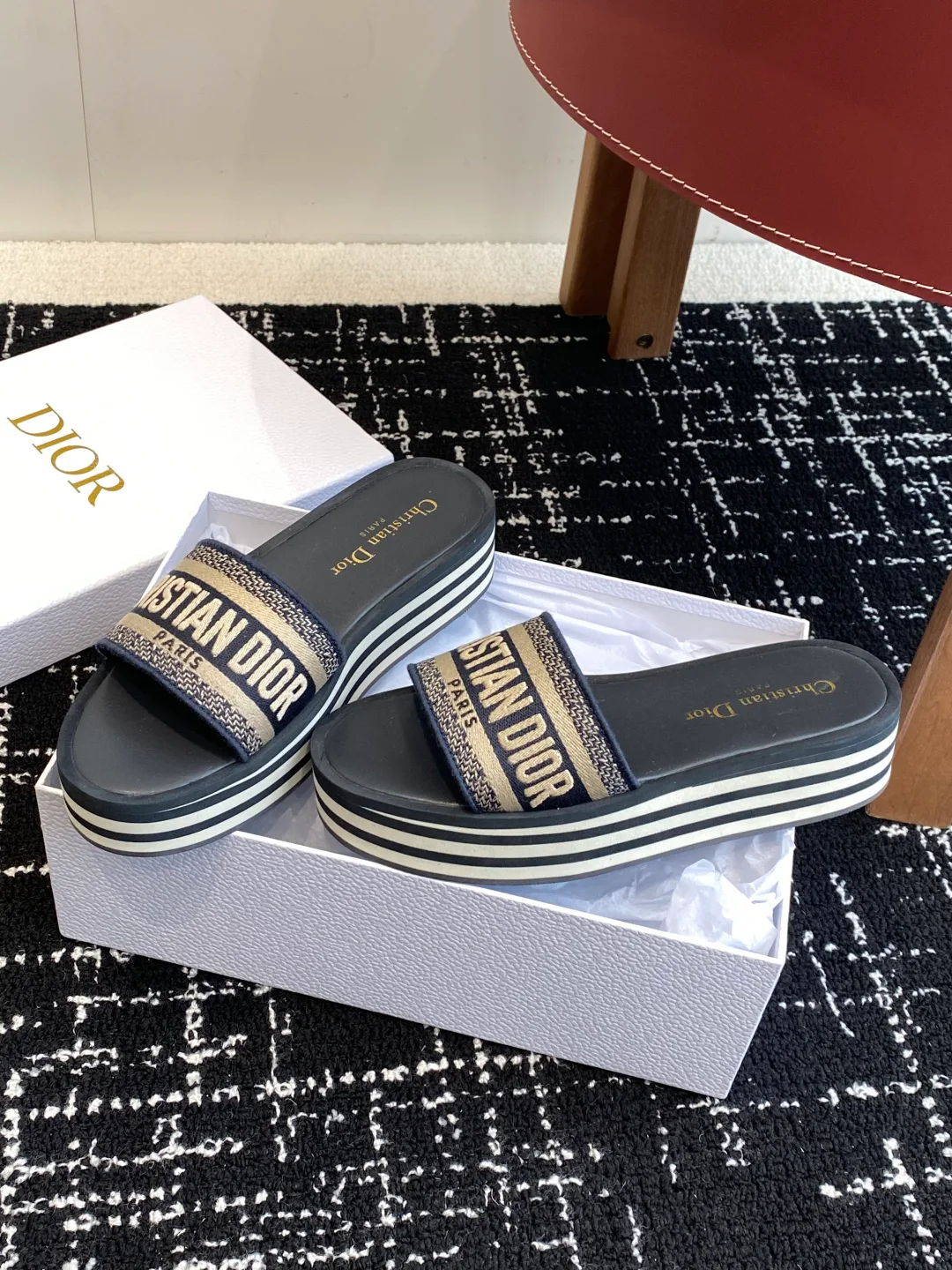 Шлепанцы Женские Christian Dior 17106