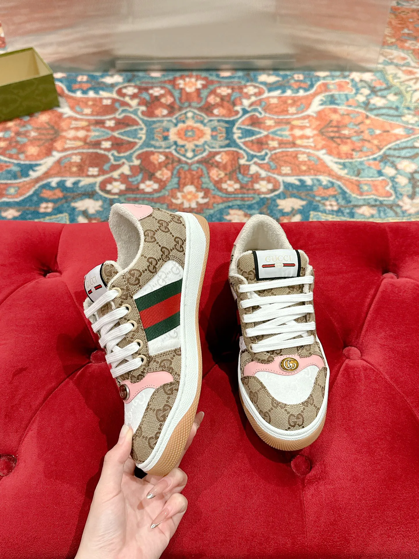 Кроссовки Женские Gucci 17956664