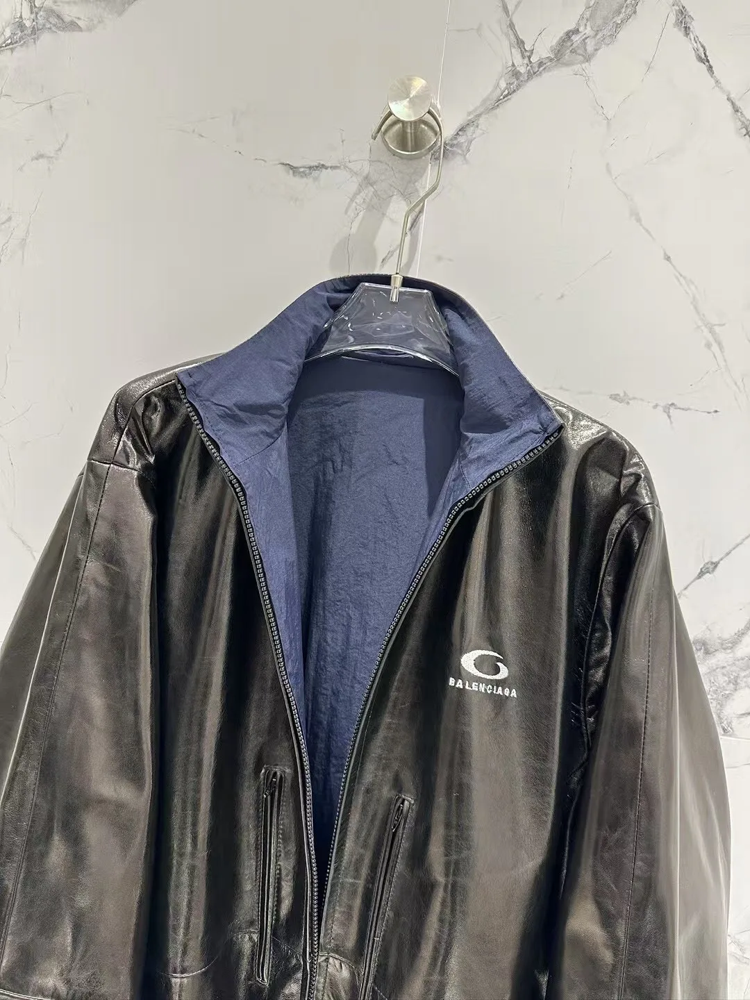 Кожаные Куртки И Дублёнки Женские Balenciaga 11544817