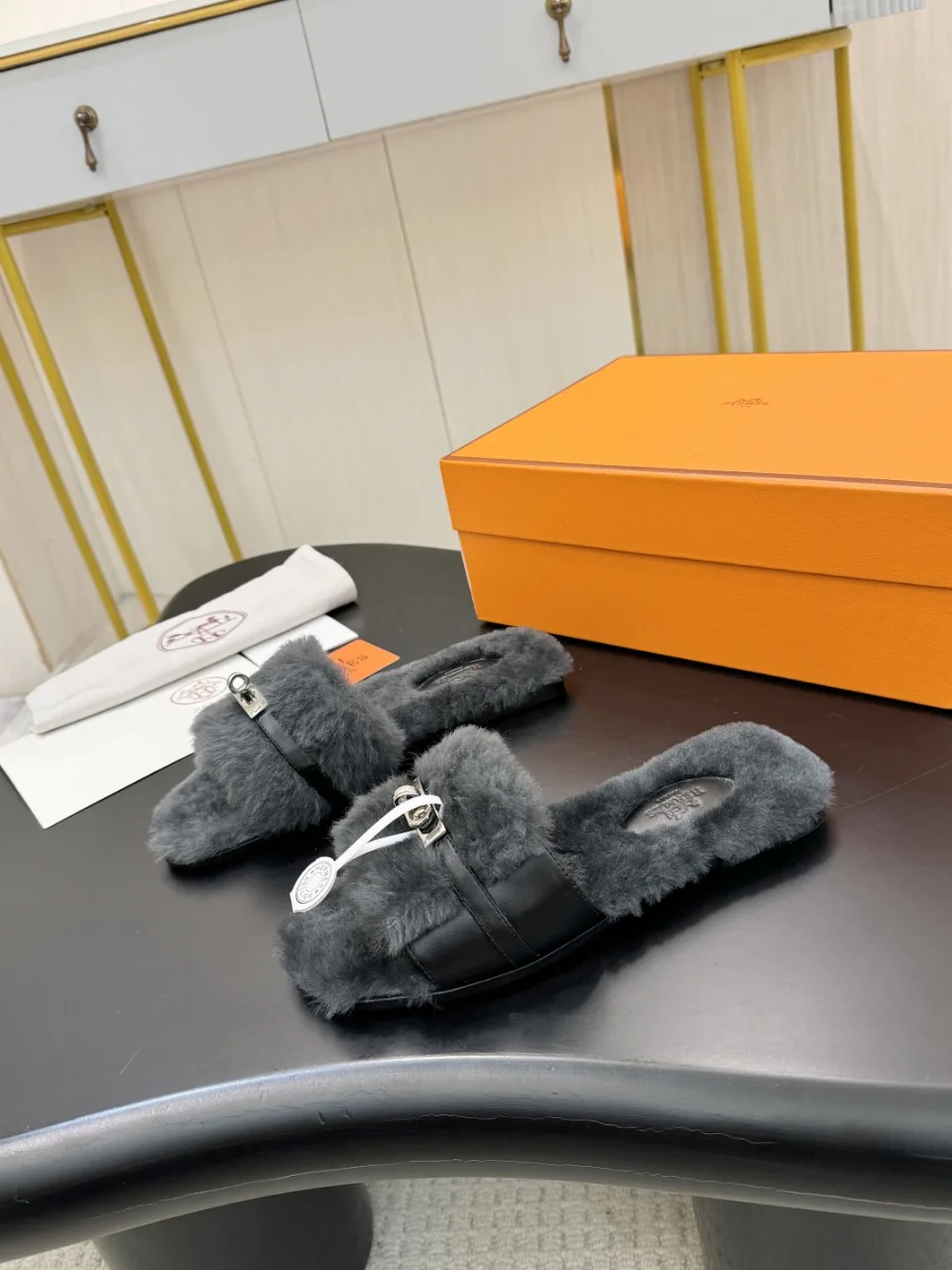 Тапочки Женские Hermes 97554