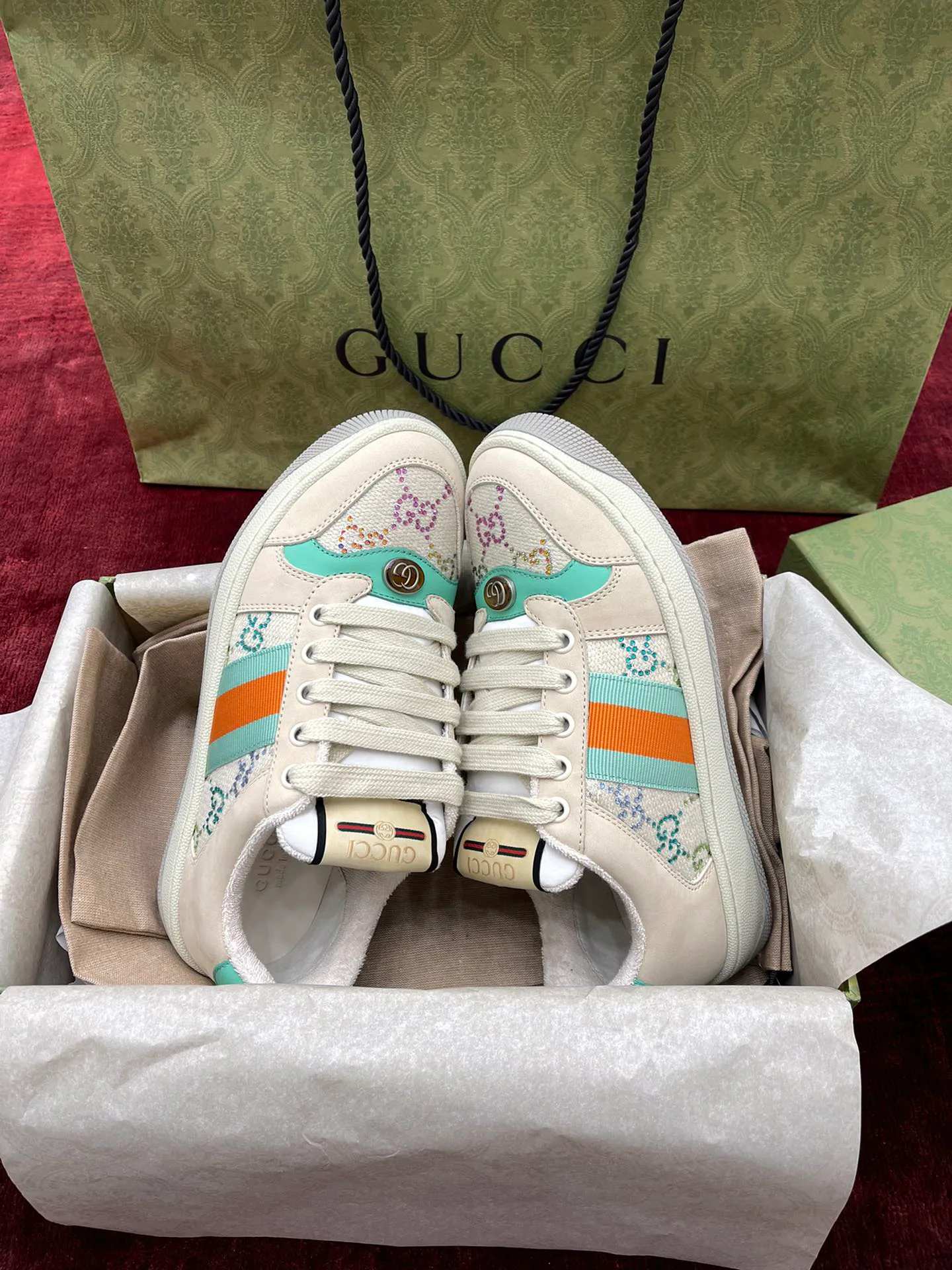 Кеды Женские Gucci 2671068
