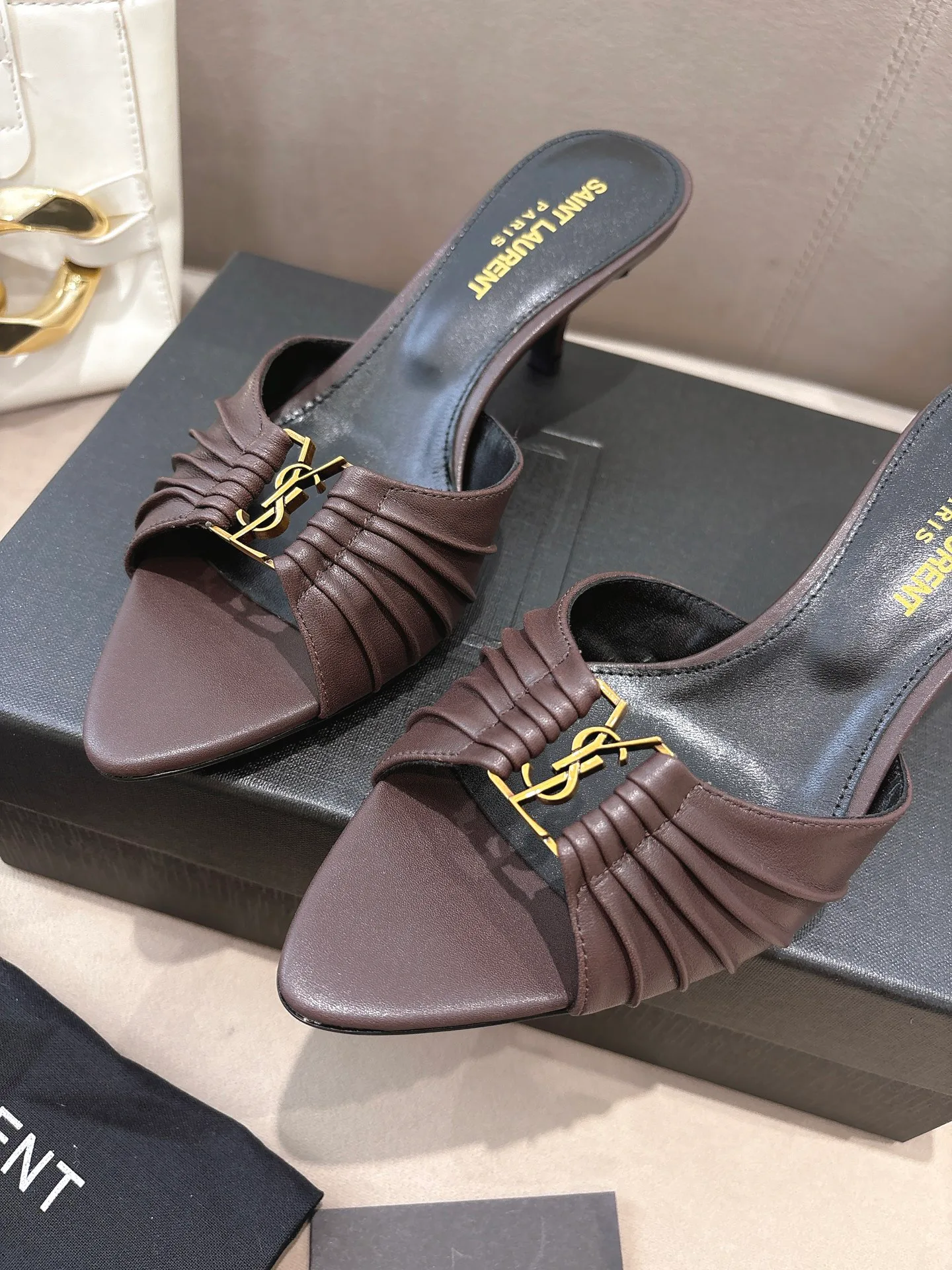 Мюли И Сабо Женские Saint Laurent 12815334