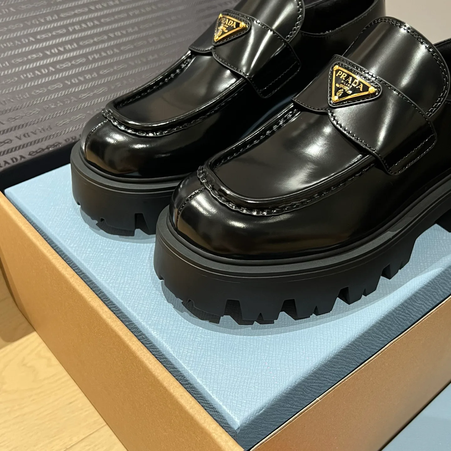 Лоферы И Мокасины Женские Prada 201373