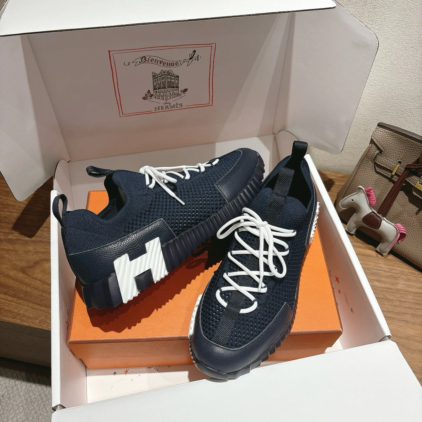Кроссовки Женские Hermes 4852662