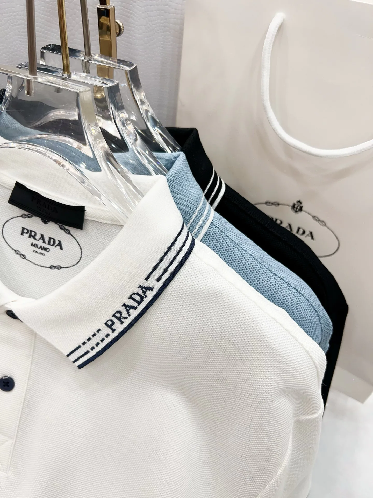 Рубашки Мужские Prada 12729645